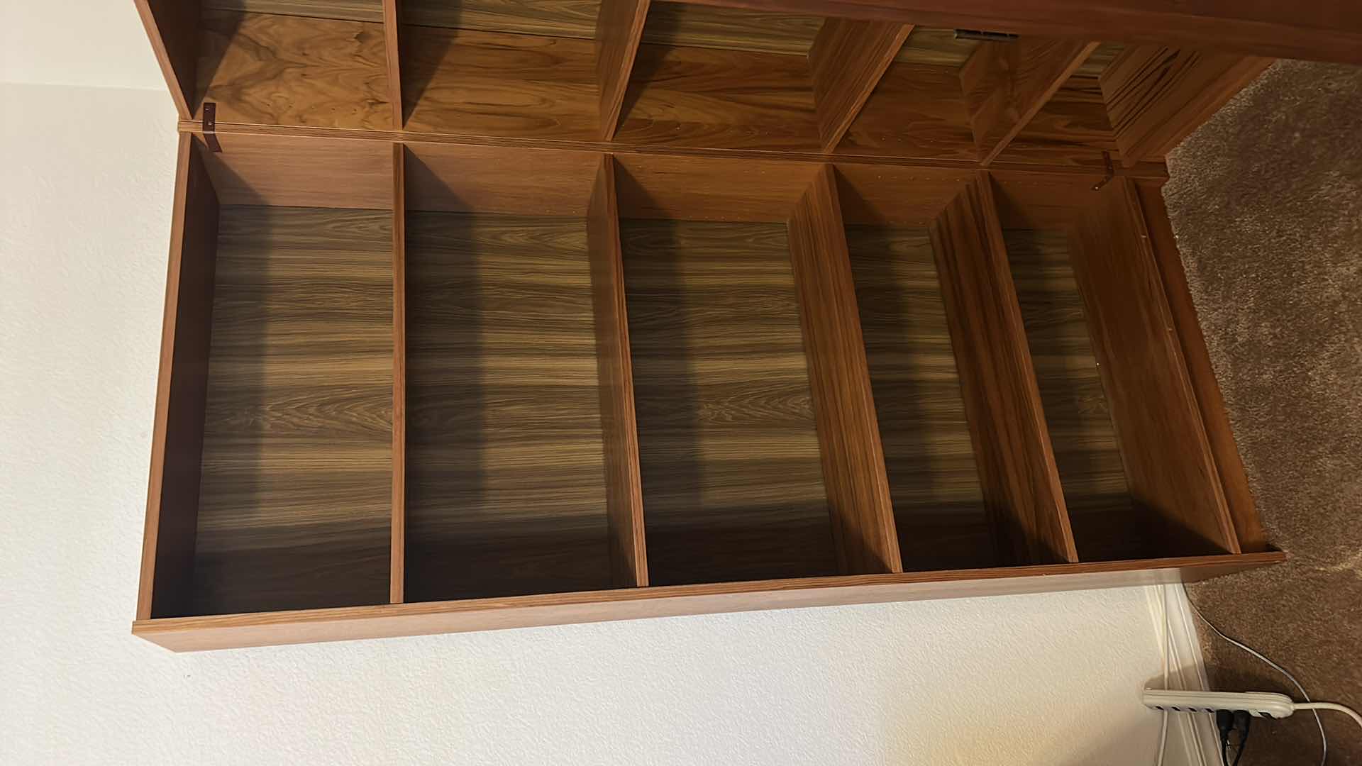 Photo 1 of 2 BOOKSHELVES MADE INTO CORNER UNIT, EACH 30” x 9 1/4” x