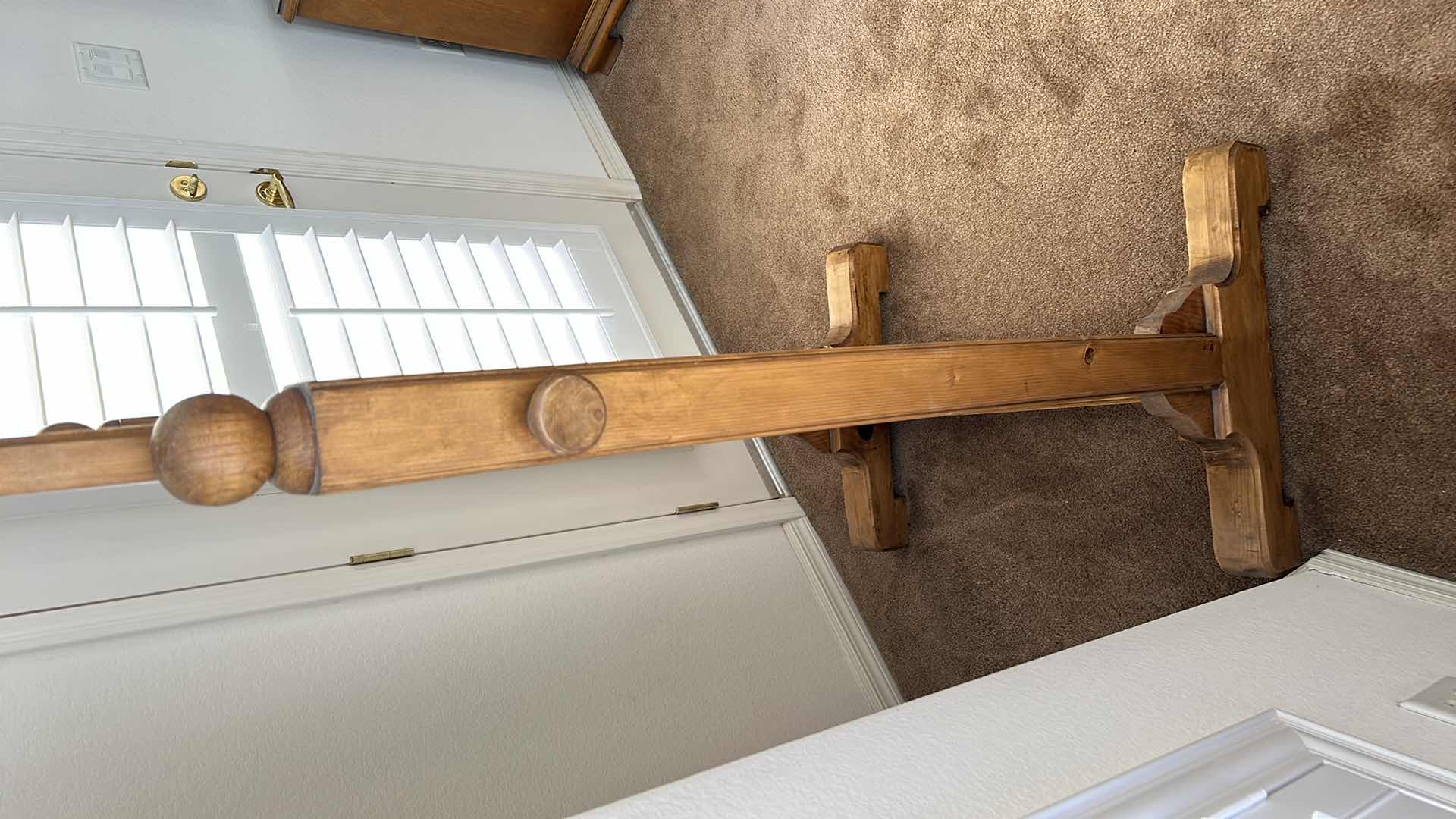 Photo 1 of HEAVY WOOD WARDROBE MIRROR H6’