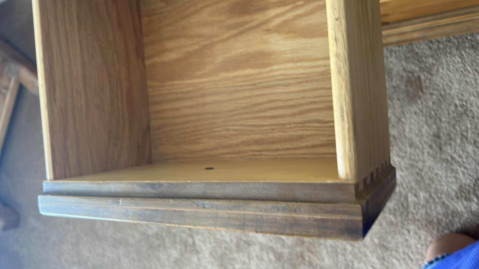 Photo 1 of DRESSER WITH MISSING DRAWER (COULD BE CUSTOMIZED) GLASS TOP AND ATTACHED MIRROR  62.5 x 21” x H 33”