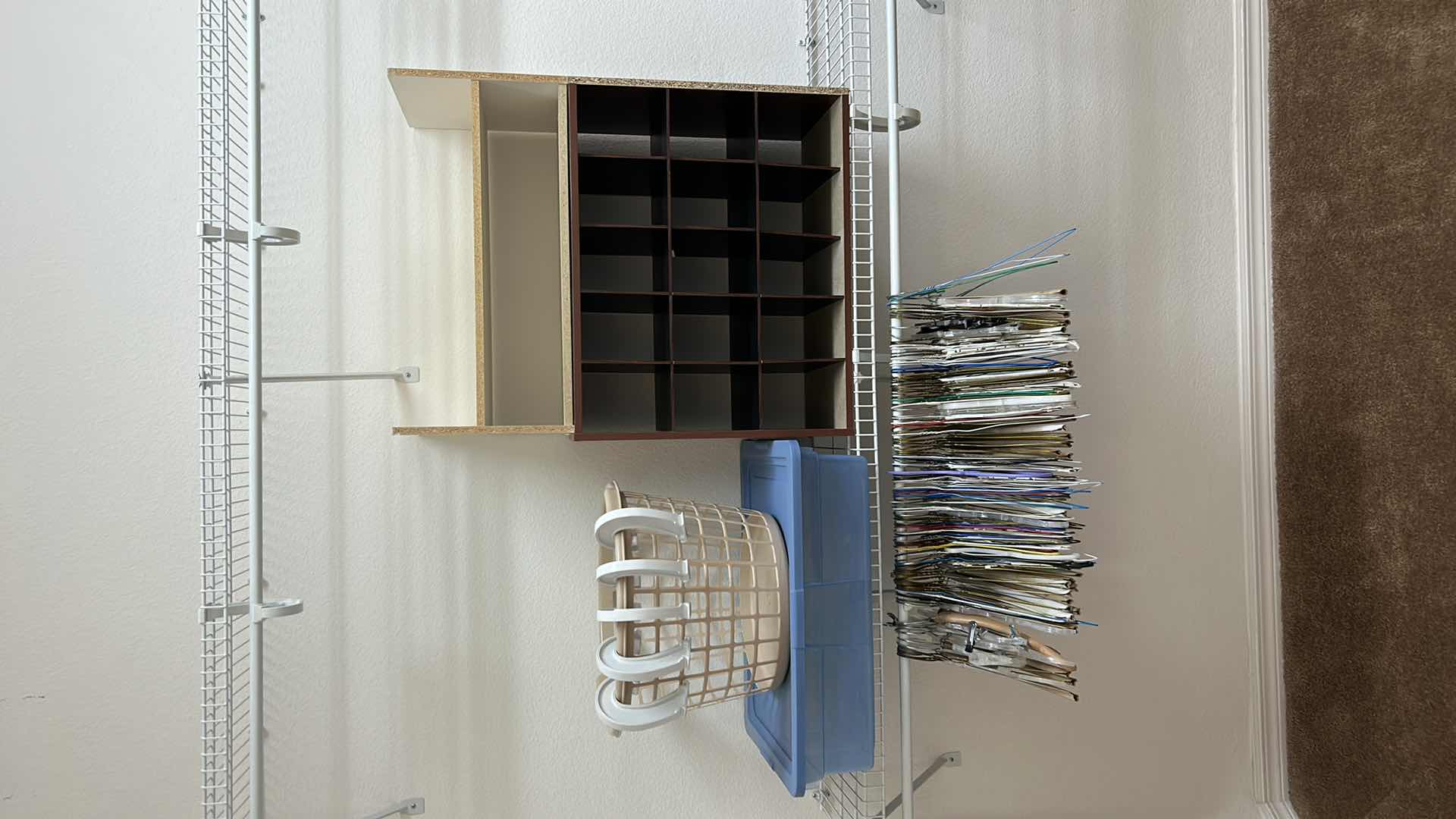 Photo 6 of CLOSET STORAGE AND HANGERS