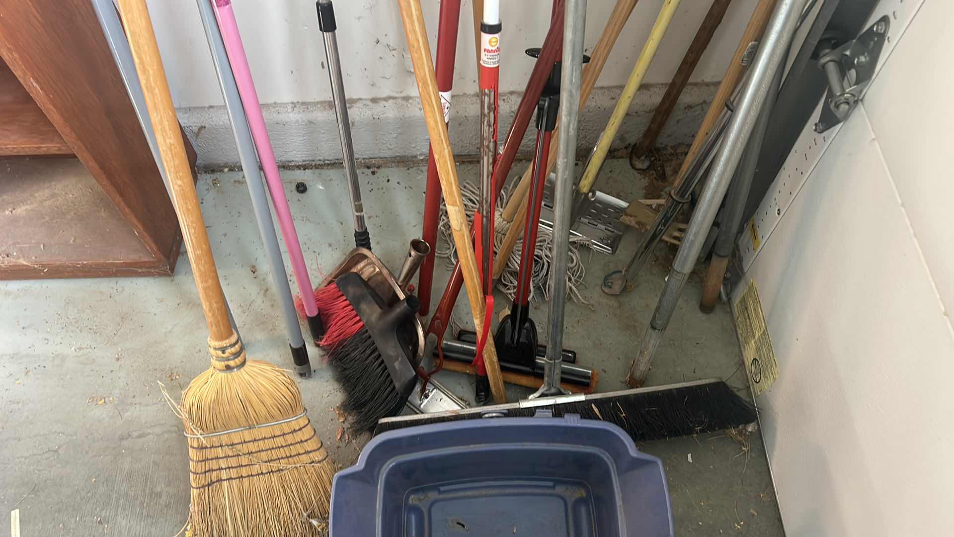 Photo 3 of CLEANING SUPPLIES/ MOPS BROOMS AND MORE