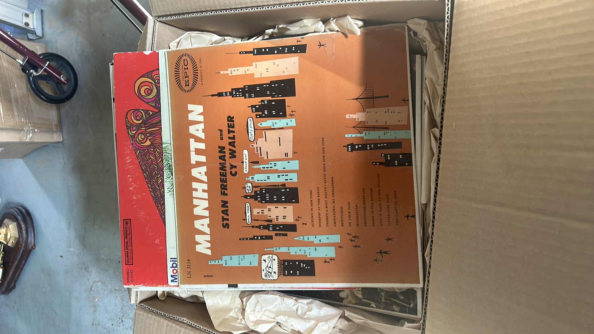 Photo 1 of BOX OF VINTAGE ALBUMS (MANY MORE THAN PHOTOGRAPHED)