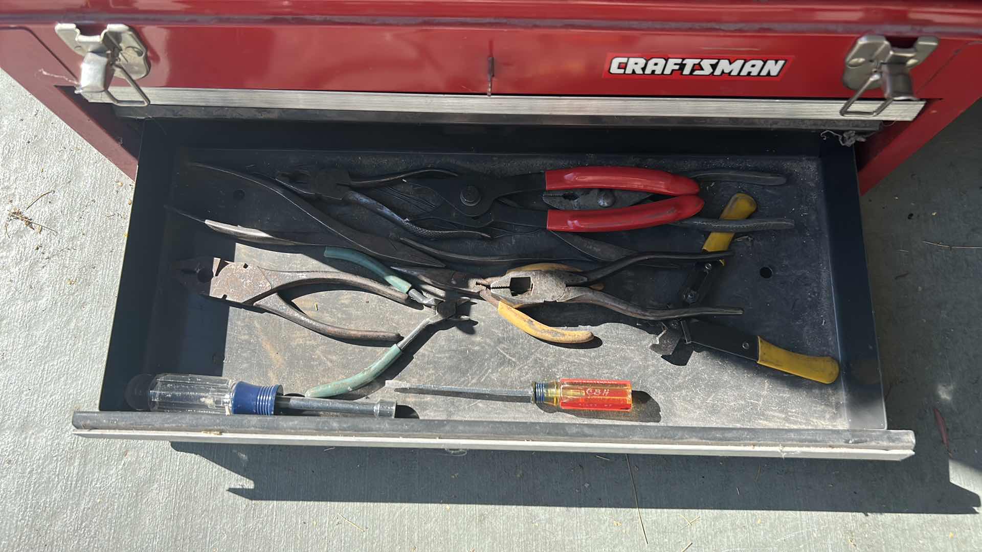 Photo 1 of CRAFTSMAN TOOL BOX WITH TOOLS