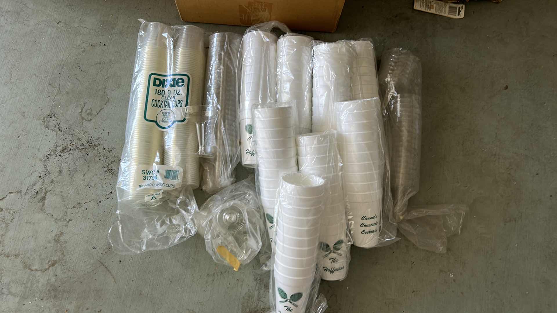 Photo 2 of BOX FULL OF STYROFOAM AND PLASTIC CUPS
