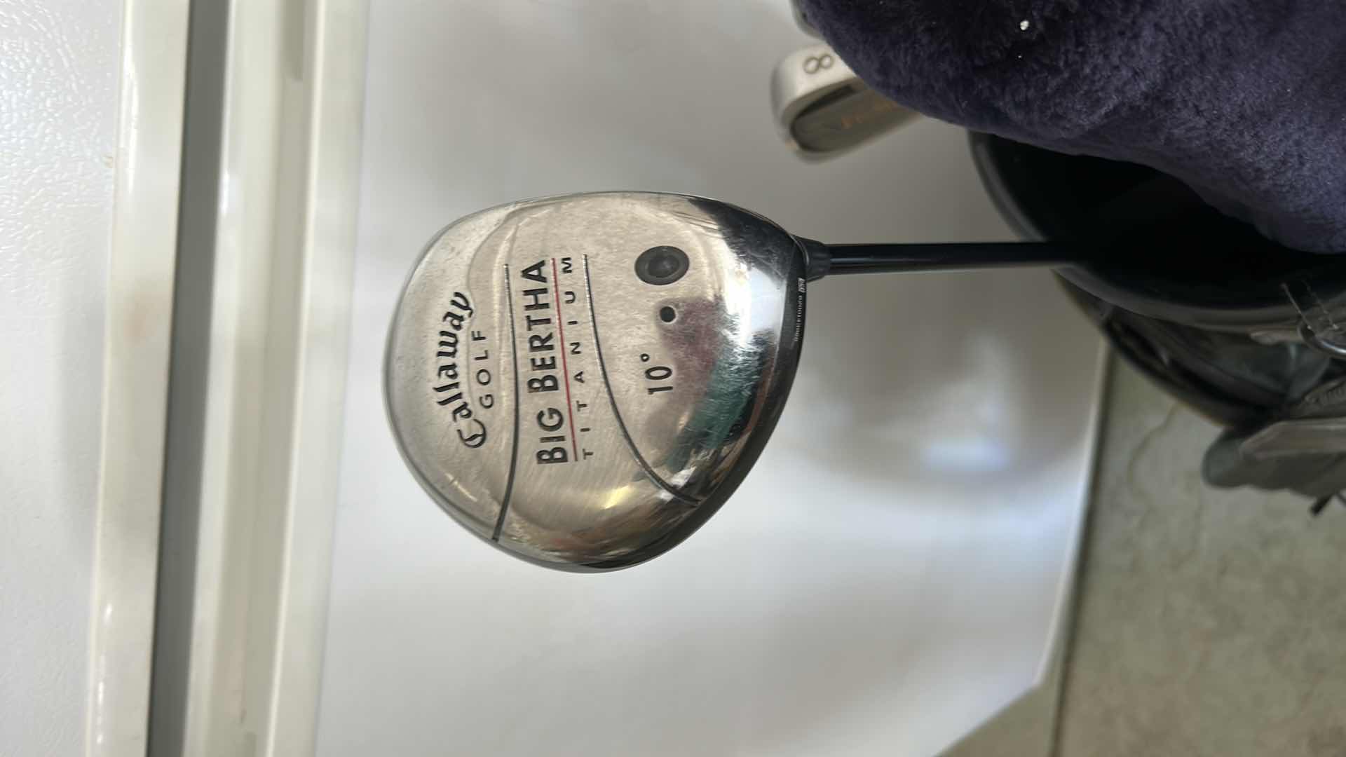 Photo 1 of GOLF BAG WITH CLUBS, BALLS AND ACCESSORIES