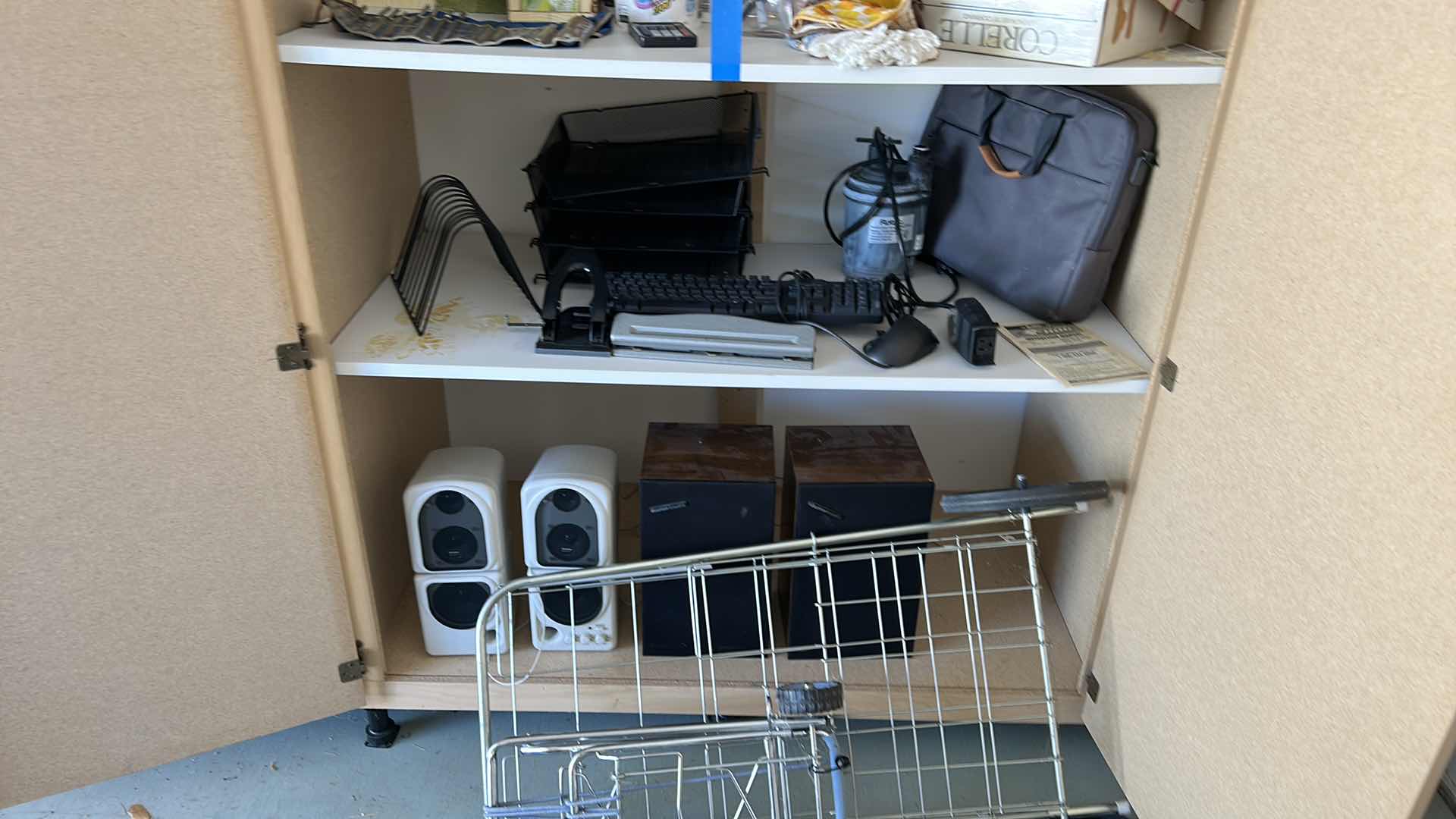 Photo 1 of 2 SHELVES IN GARAGE