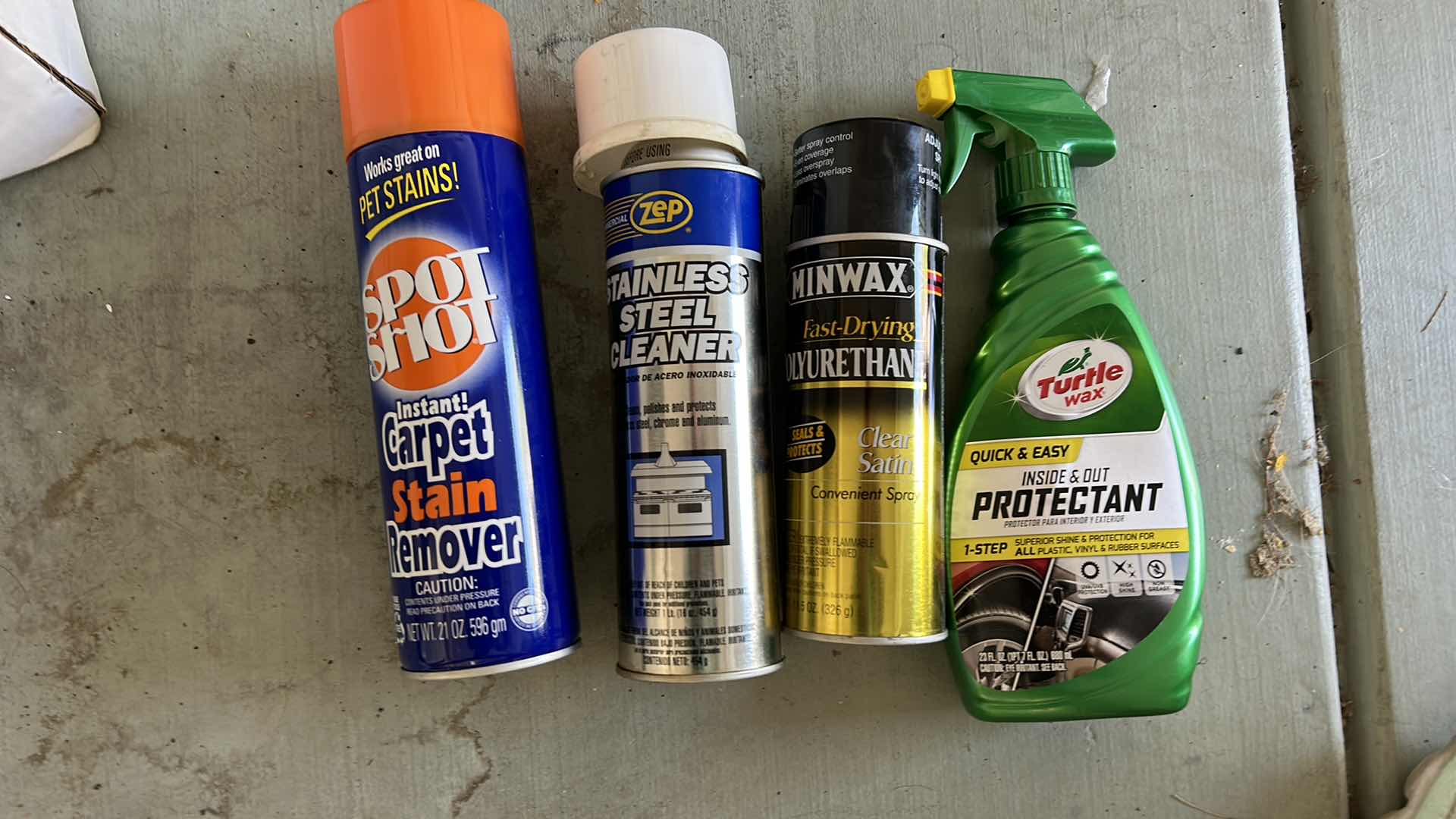 Photo 2 of BOX OF CLEANING SUPPLIES