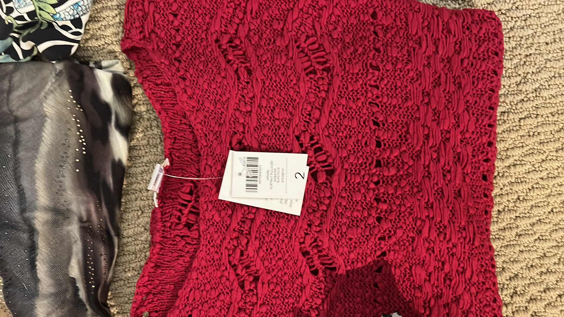 Photo 1 of WOMENS CLOTHING AND ACCESSORY ASSORTMENT CHICOS SIZE 2