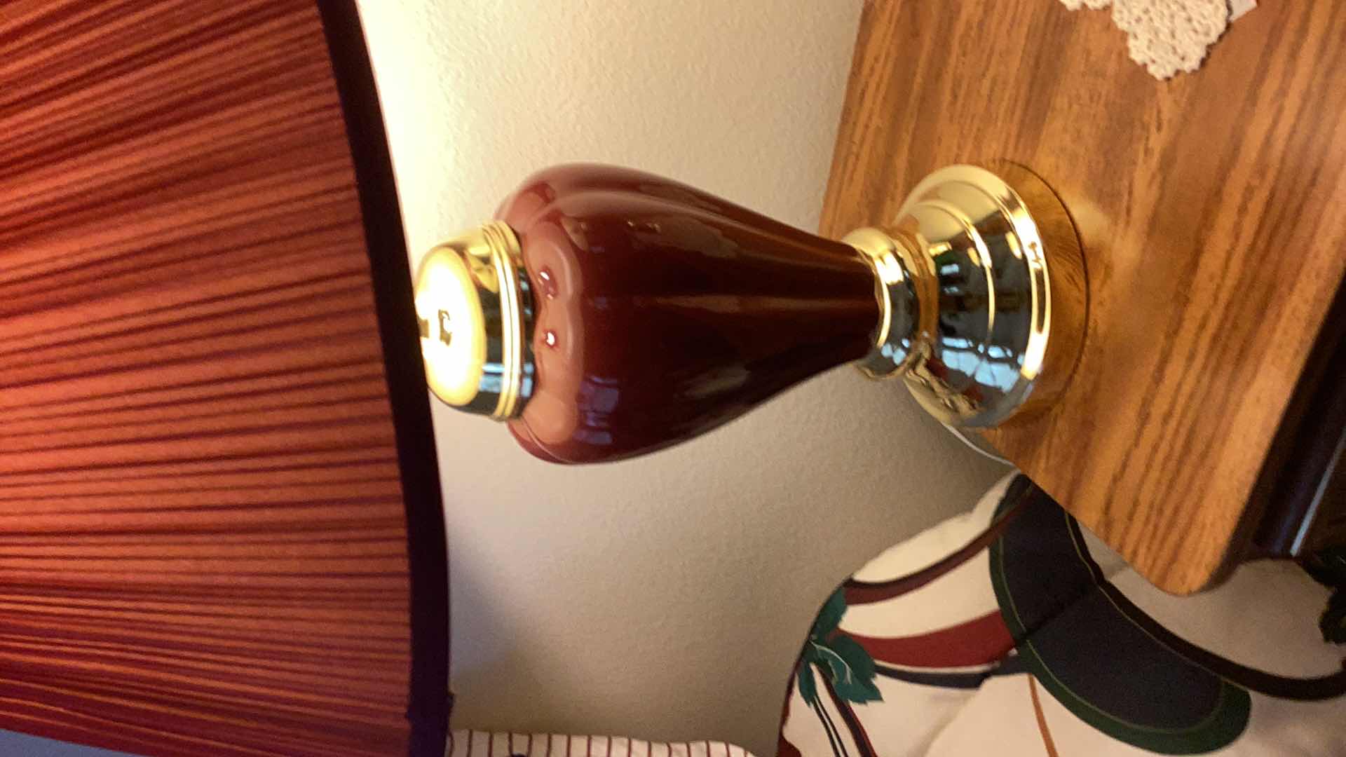 Photo 1 of PAIR OF LAMPS