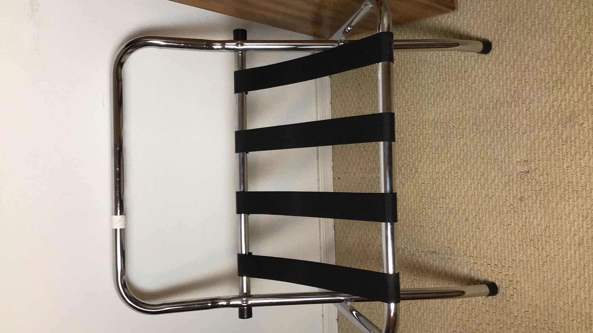 Photo 1 of 3 DRAWER NIGHTSTAND, BAGGAGE STAND AND AMERICAN TOURISTER CONCORDE DUFFLE