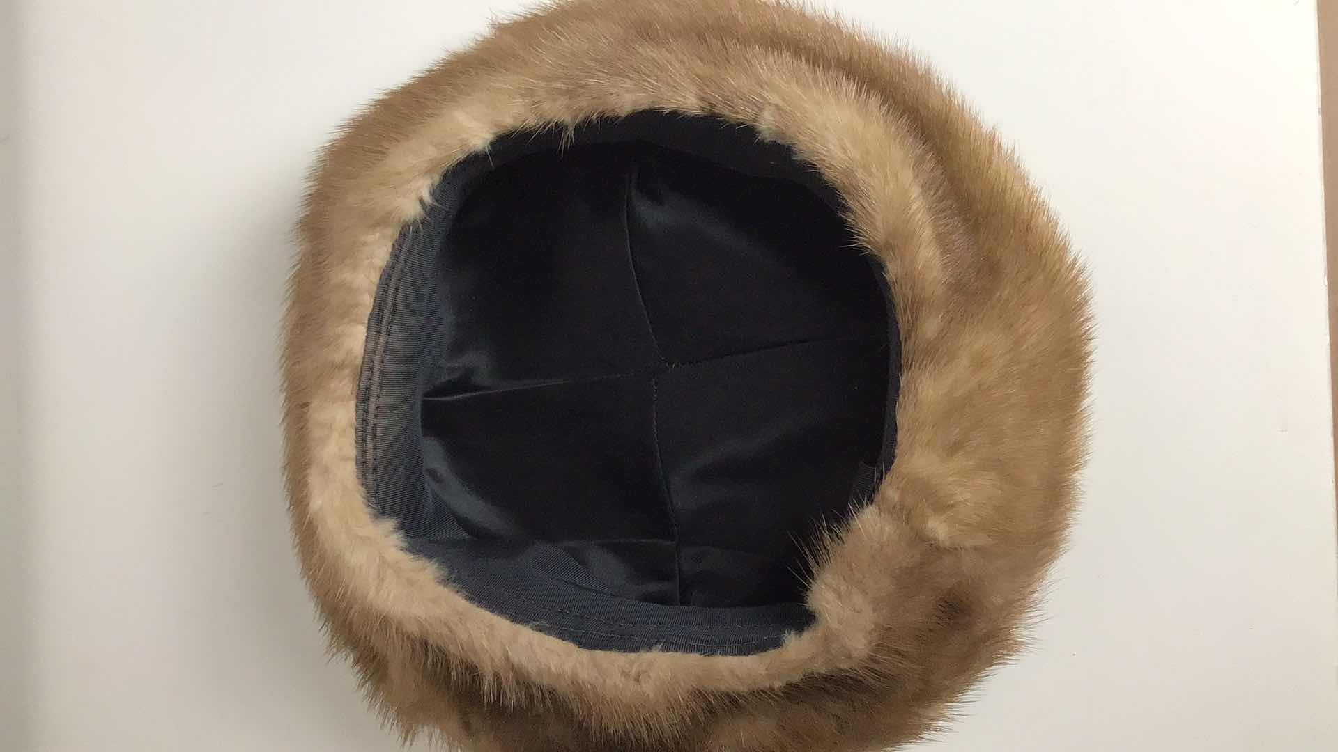 Photo 1 of 2 JELLEFFS AUTHENTIC FUR WOMENS HAT