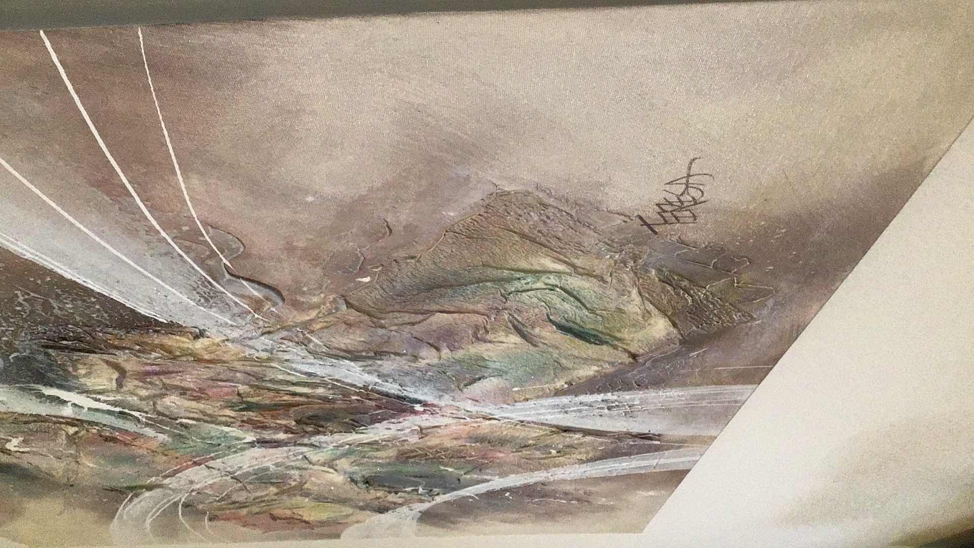 Photo 3 of TERESA ABSTRACT PAINTING 50” X 40”