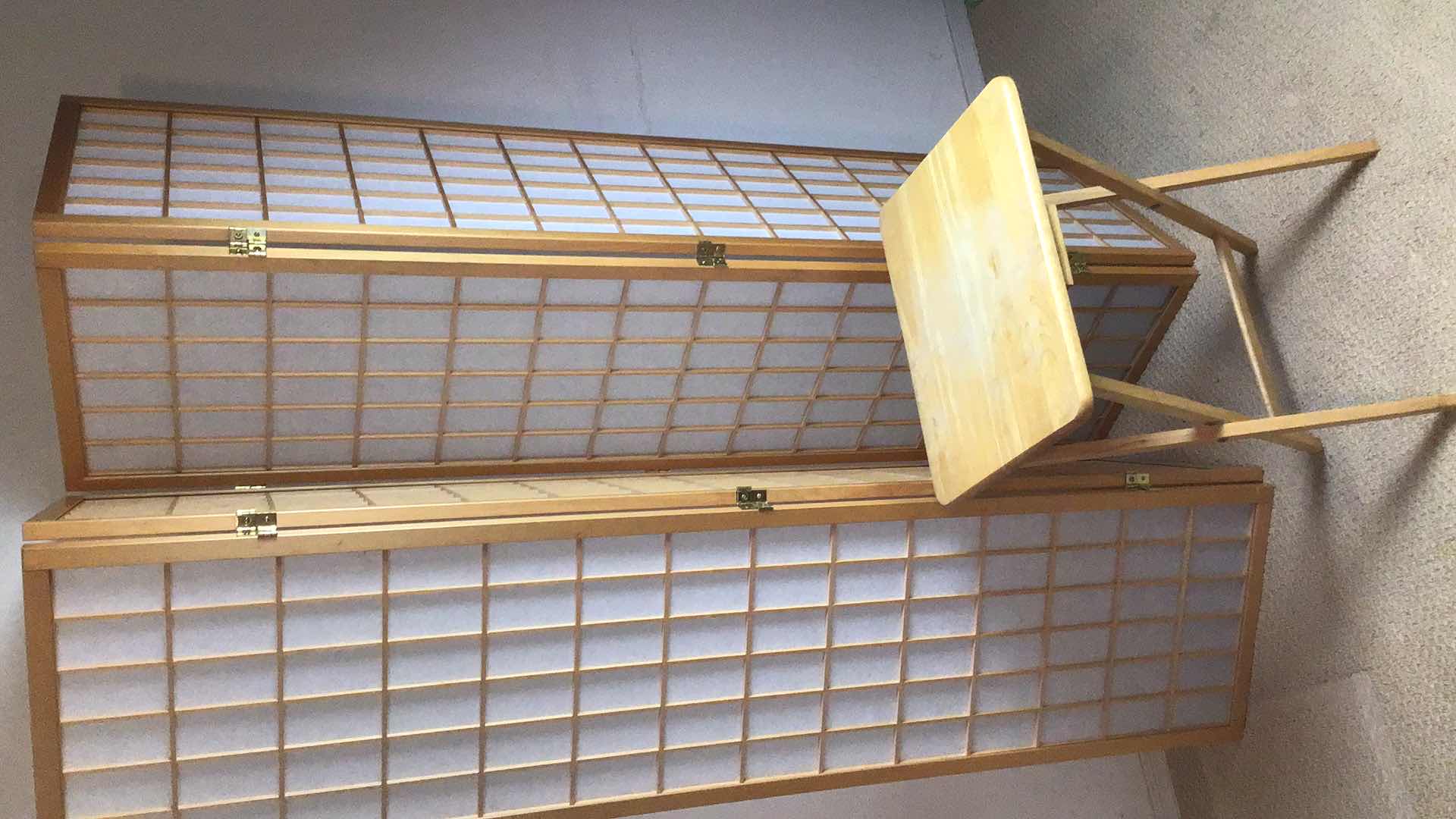 Photo 1 of FOLDING PRIVACY WALL 69” X 70” & FOLDING TV DINNER TRAY