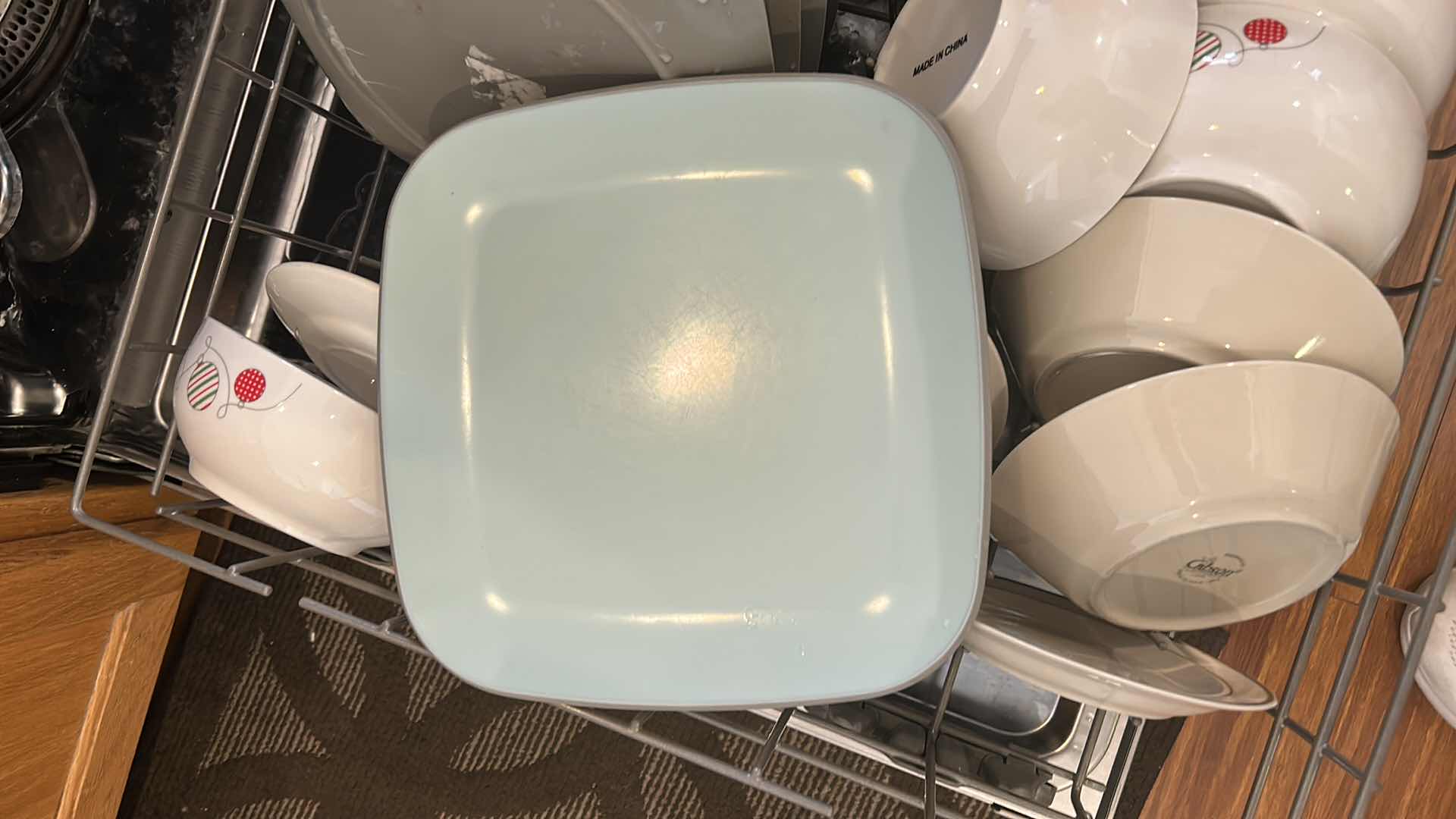 Photo 1 of CONTENTS INSIDE DISHWASHER - CLEAN DINNERWARE AND MORE PLUS ITEMS ON TOP OF COUNTER