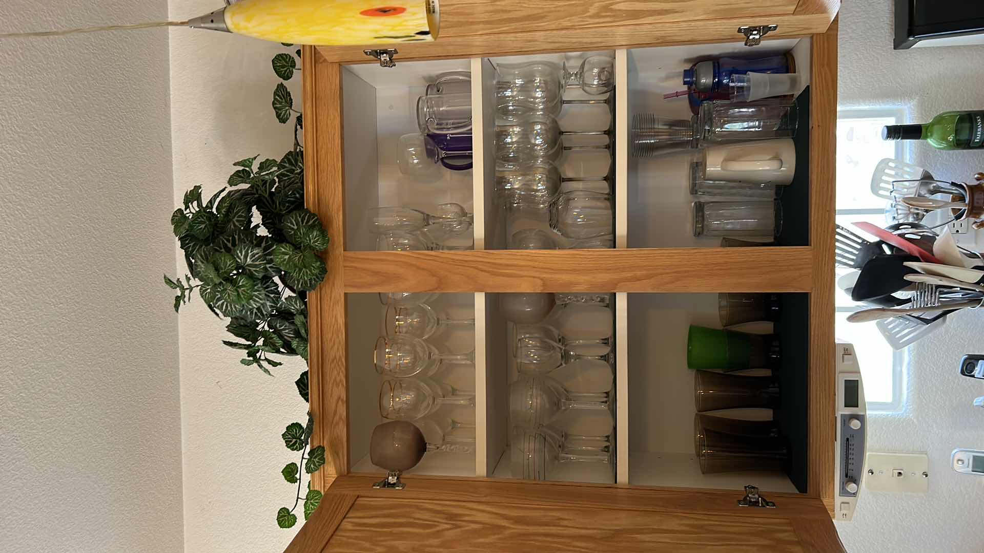 Photo 2 of CONTENTS OF KITCHEN CABINET - STEMWARE AND MORE