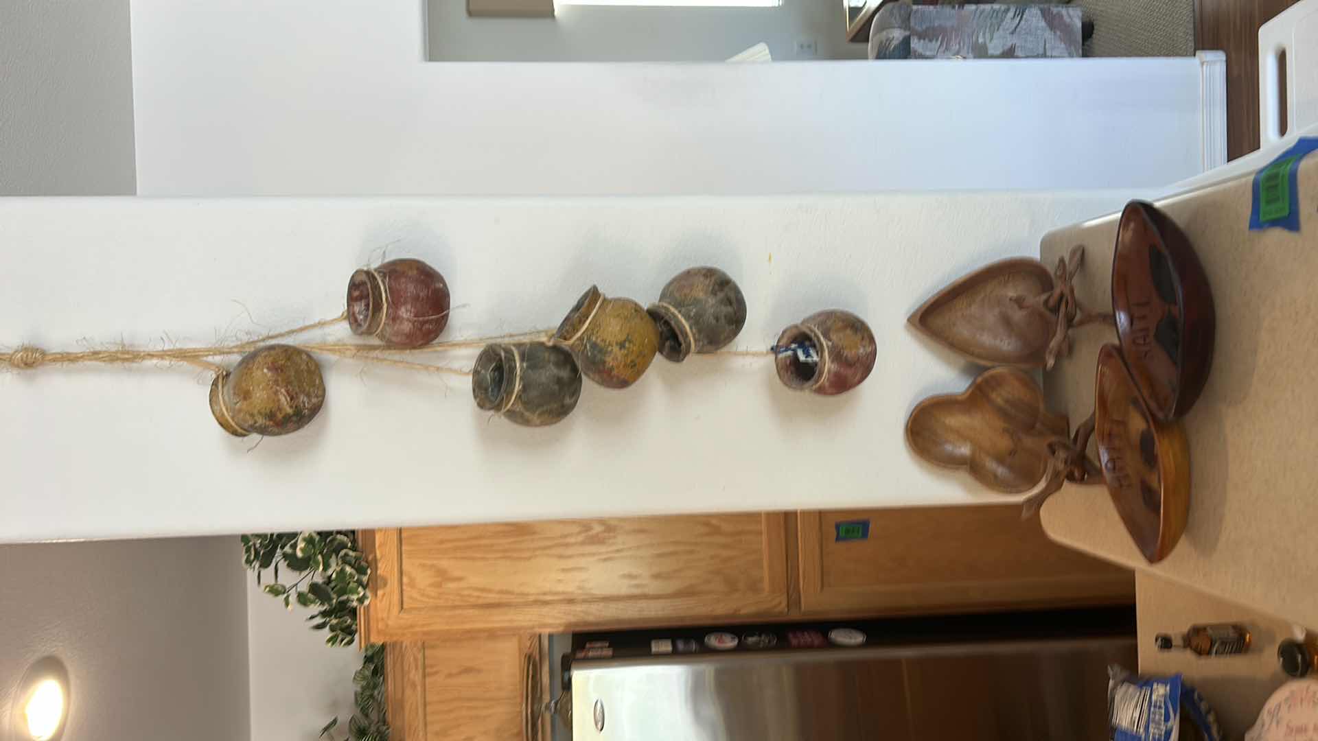 Photo 1 of HOME DECOR- POTTERY, WOOD BOWLS AND WOOD STANDS