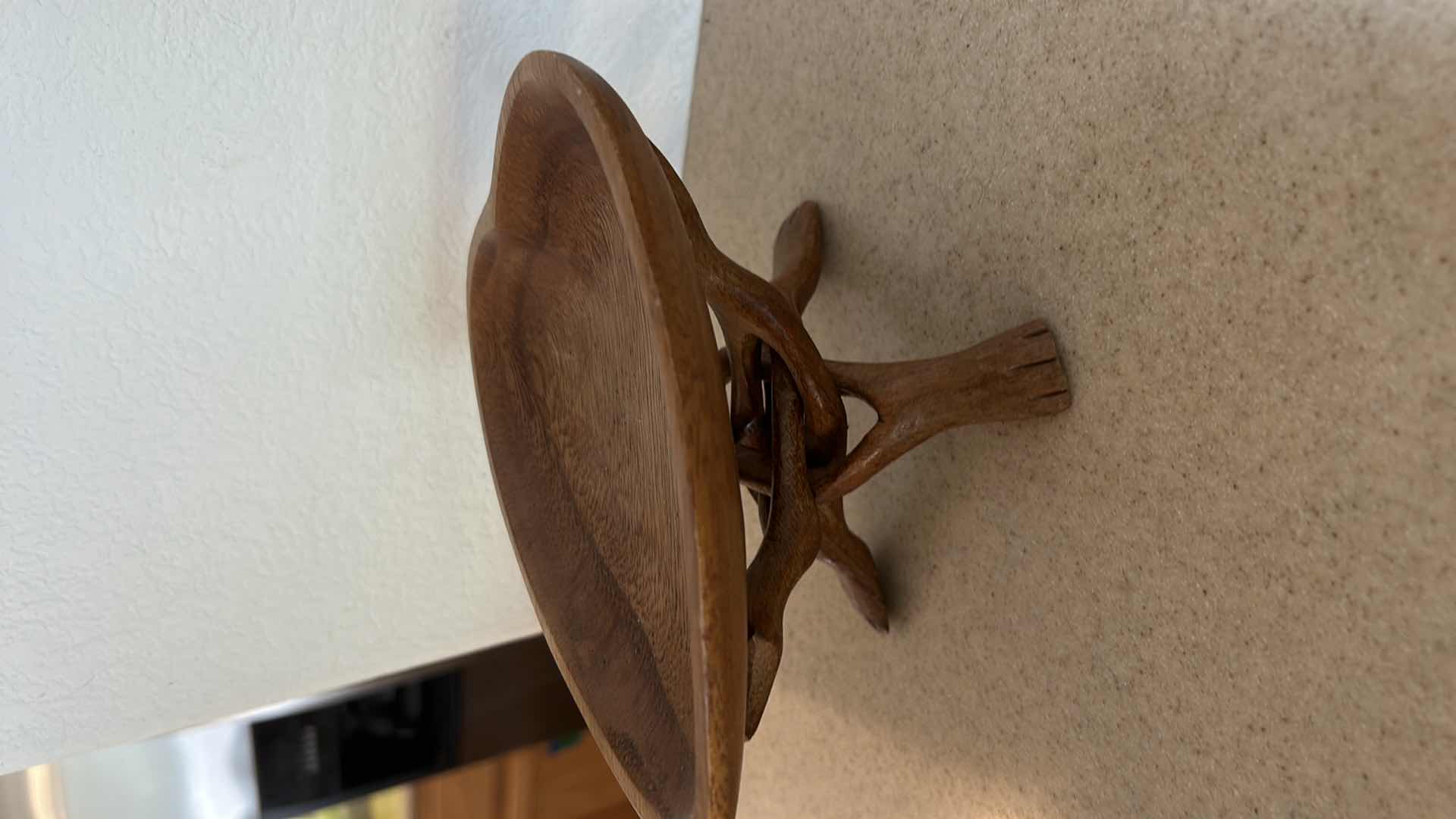 Photo 1 of HOME DECOR- POTTERY, WOOD BOWLS AND WOOD STANDS