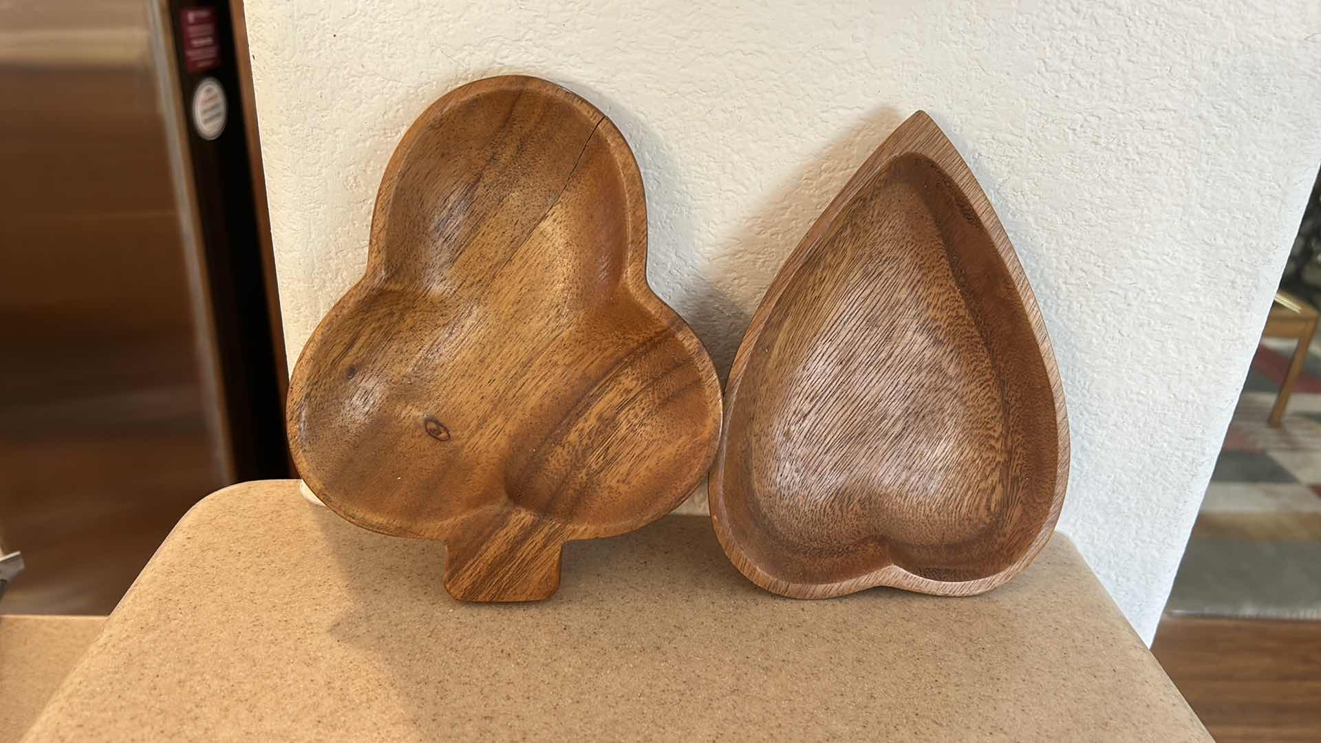 Photo 1 of HOME DECOR- POTTERY, WOOD BOWLS AND WOOD STANDS