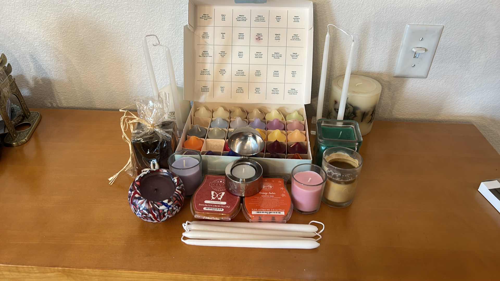 Photo 2 of CANDLE ASSORTMENT MANY NEW