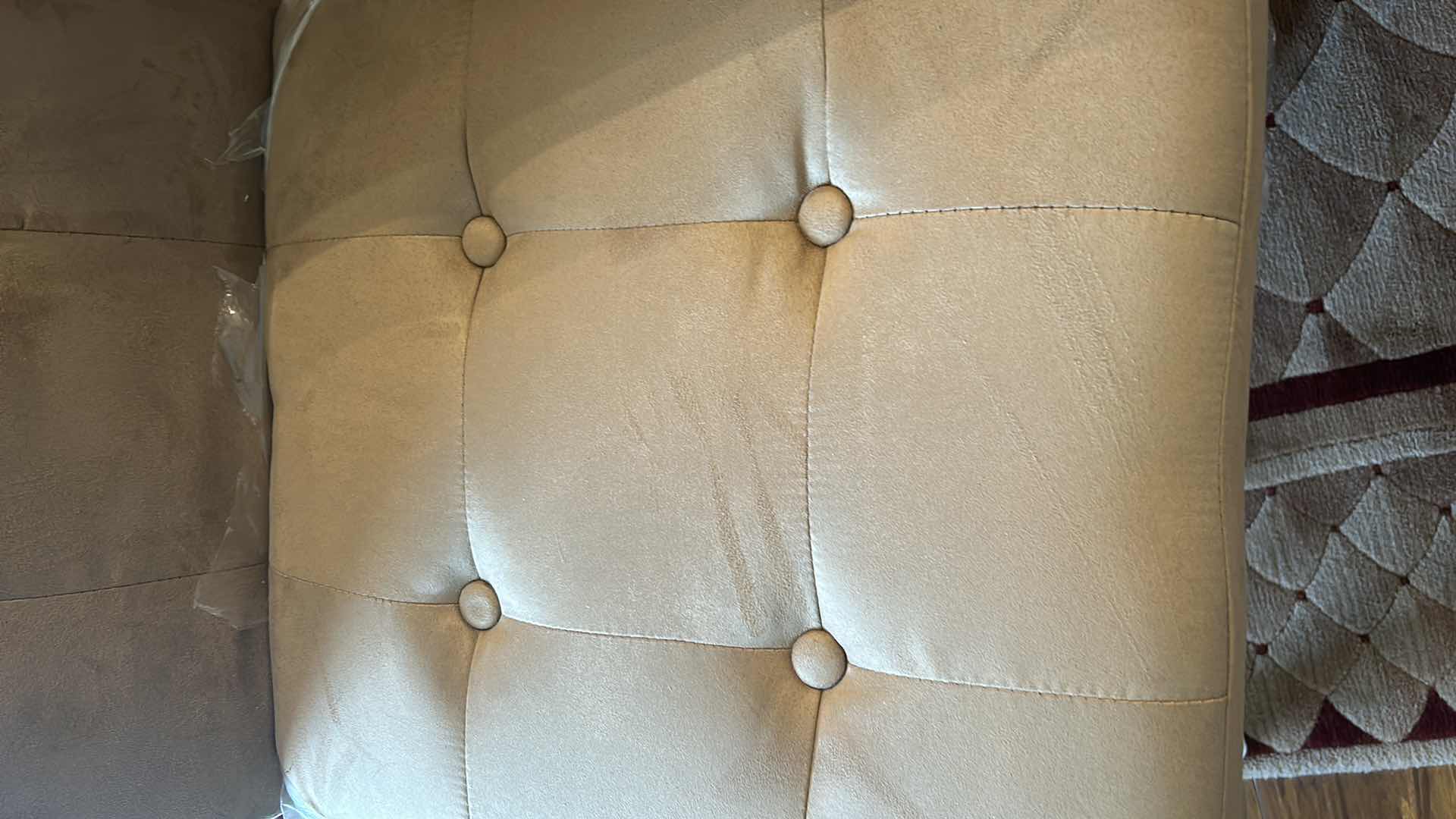 Photo 1 of HONEY MAPLE SCANDANAVIAN WOOD TABLE WITH FROSTED GLASS TOP WITH 6 CHAIRS 38” x 60” x H39.5”  30" EXTENSION (CENTERPECE SOLD SEPERATELY)