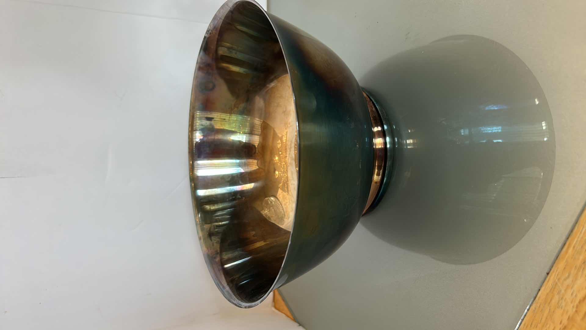 Photo 9 of VINTAGE SILVER PLATE AND CRYSTAL ASSORTMENT