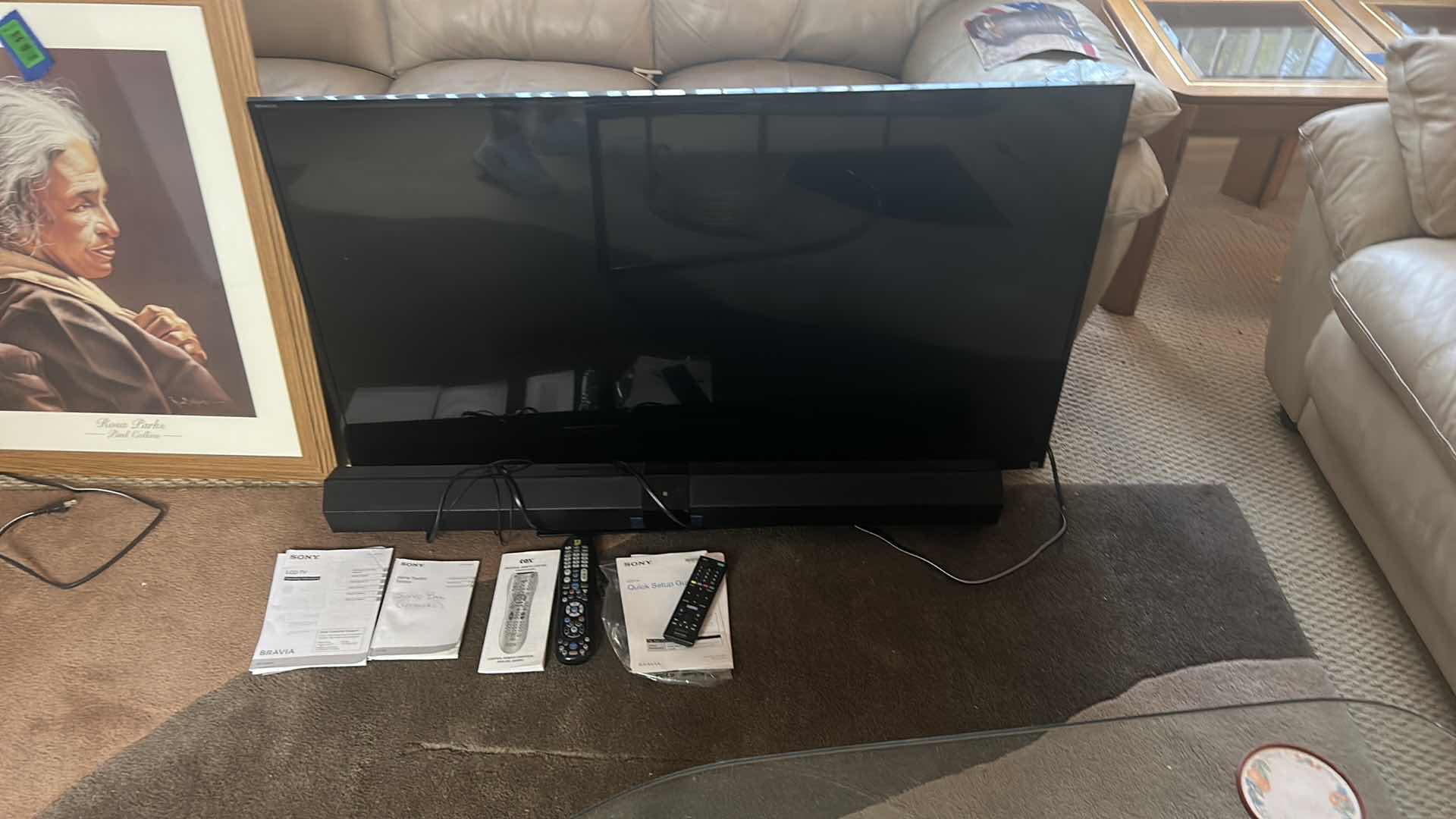 Photo 10 of SONY 49” TV WITH REMOTE AND SOUND BAR