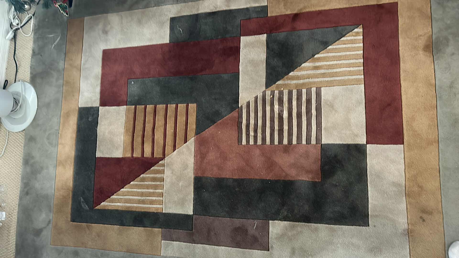 Photo 1 of MOMENI MULTI COLOR 100% WOOL FIBER HAND TUFTED RUG 5’3” x 8’