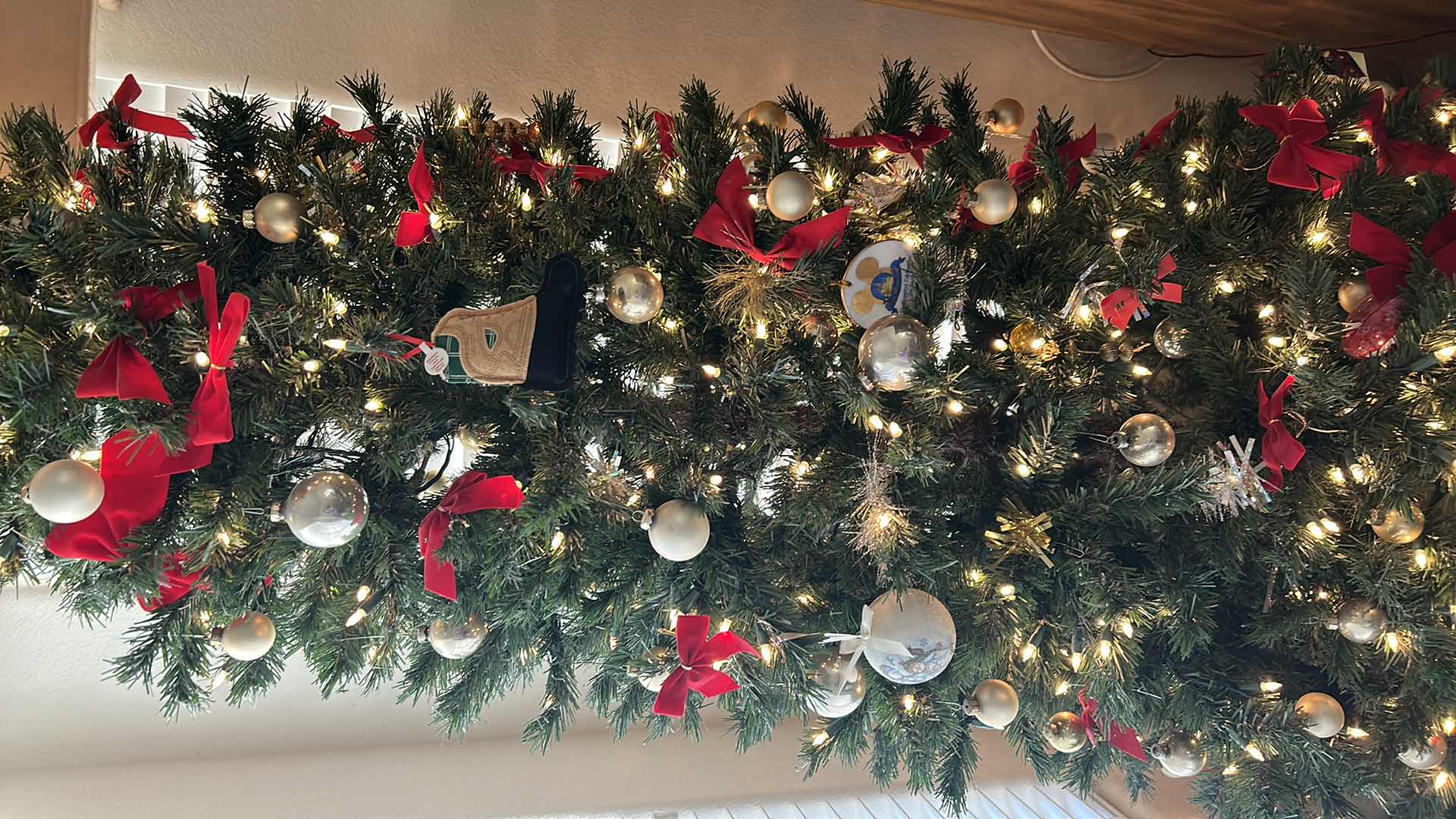 Photo 4 of 8’ CHRISTMAS TREE W DECORATIONS AND LIGHTS