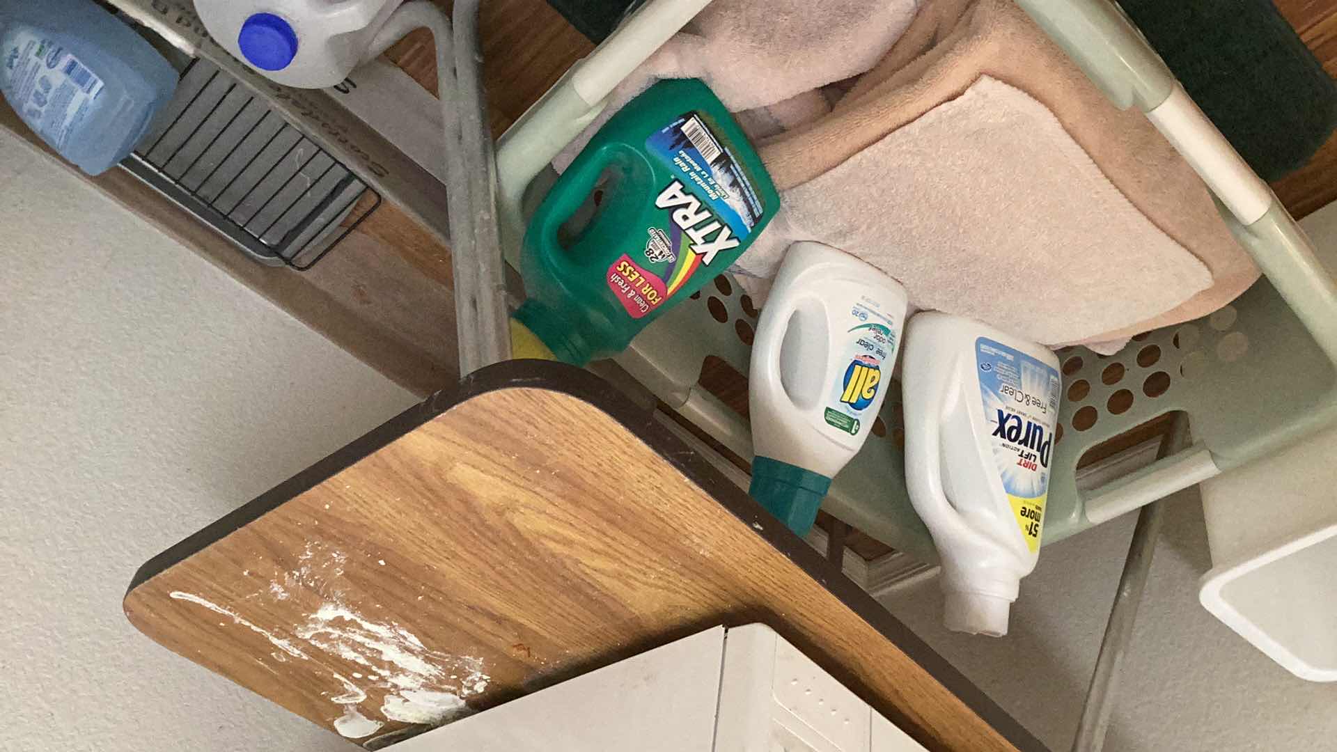 Photo 1 of LAUNDRY TABLE AND SUPPLIES