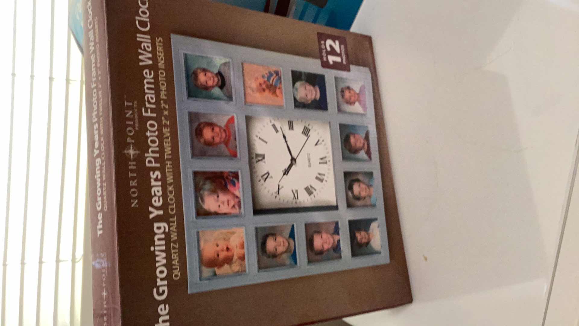 Photo 1 of WALL CLOCK AND DIGITAL  PHOTO FRAME