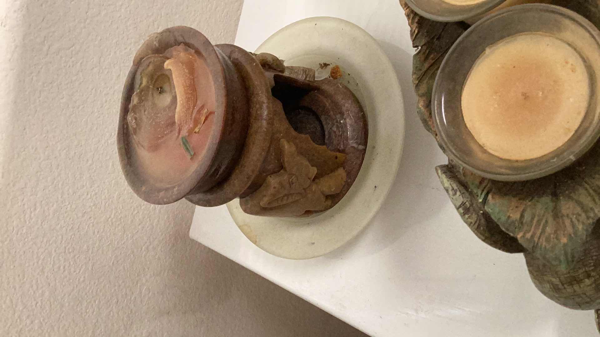 Photo 2 of ELEPHANT CANDLE DECORATIONS, LONGEST 20”