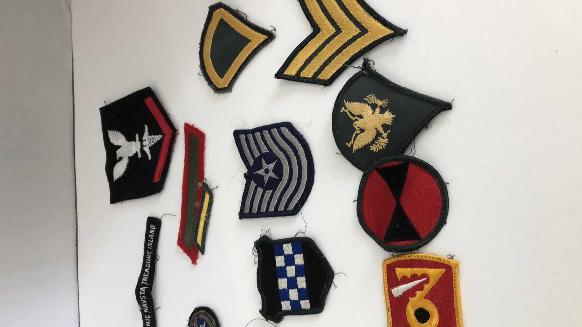 Photo 1 of ARMED FORCES PATCHES