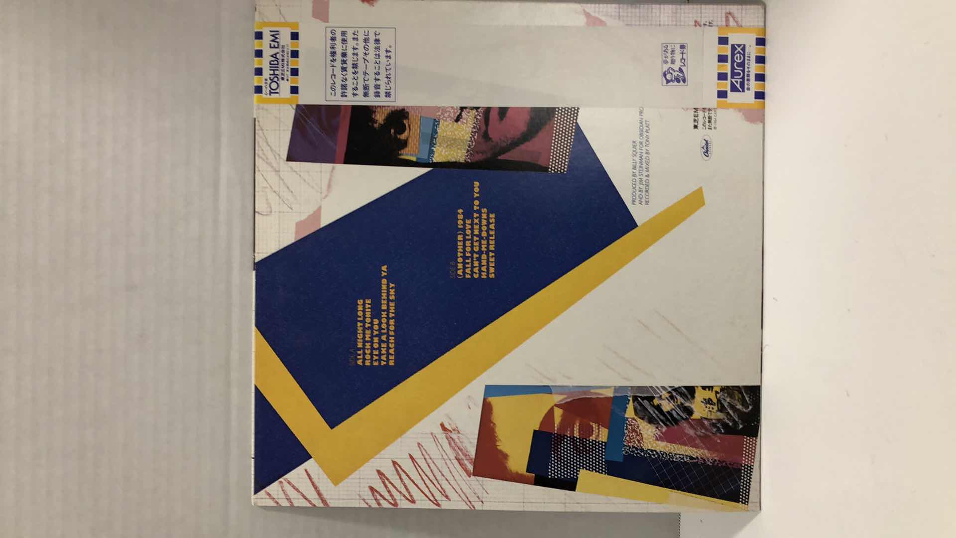 Photo 1 of BILLY IDOL SIGNS OF LIFE JAPANESE IMPORT RECORD ALBUM