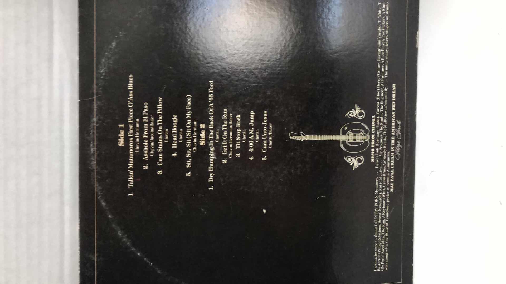 Photo 1 of CHINGA CHAVIN COUNTY PORN RECORD ALBUM