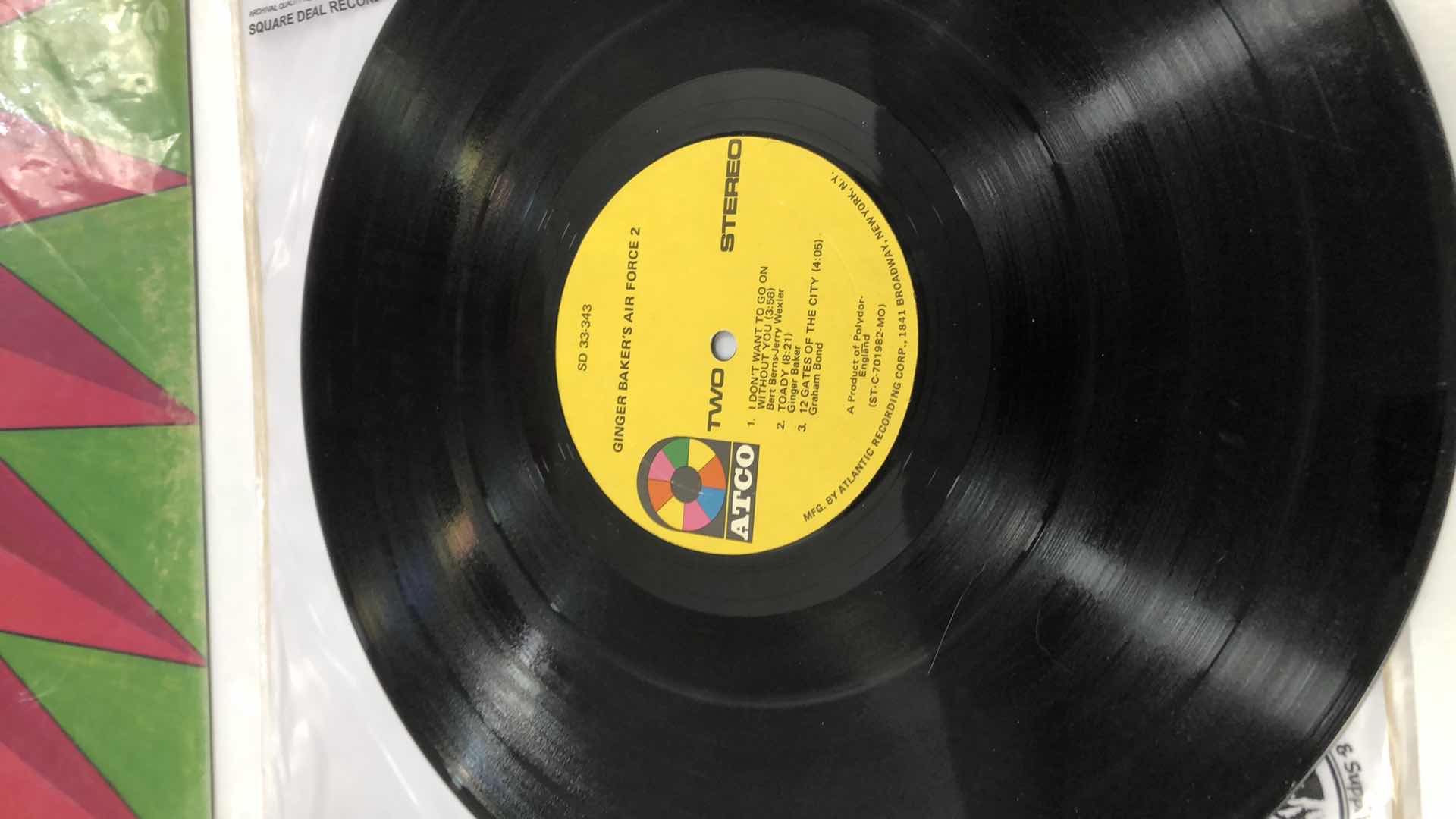 Photo 1 of GINGER BAKER’S AIR FORCE 2 RECORD ALBUM