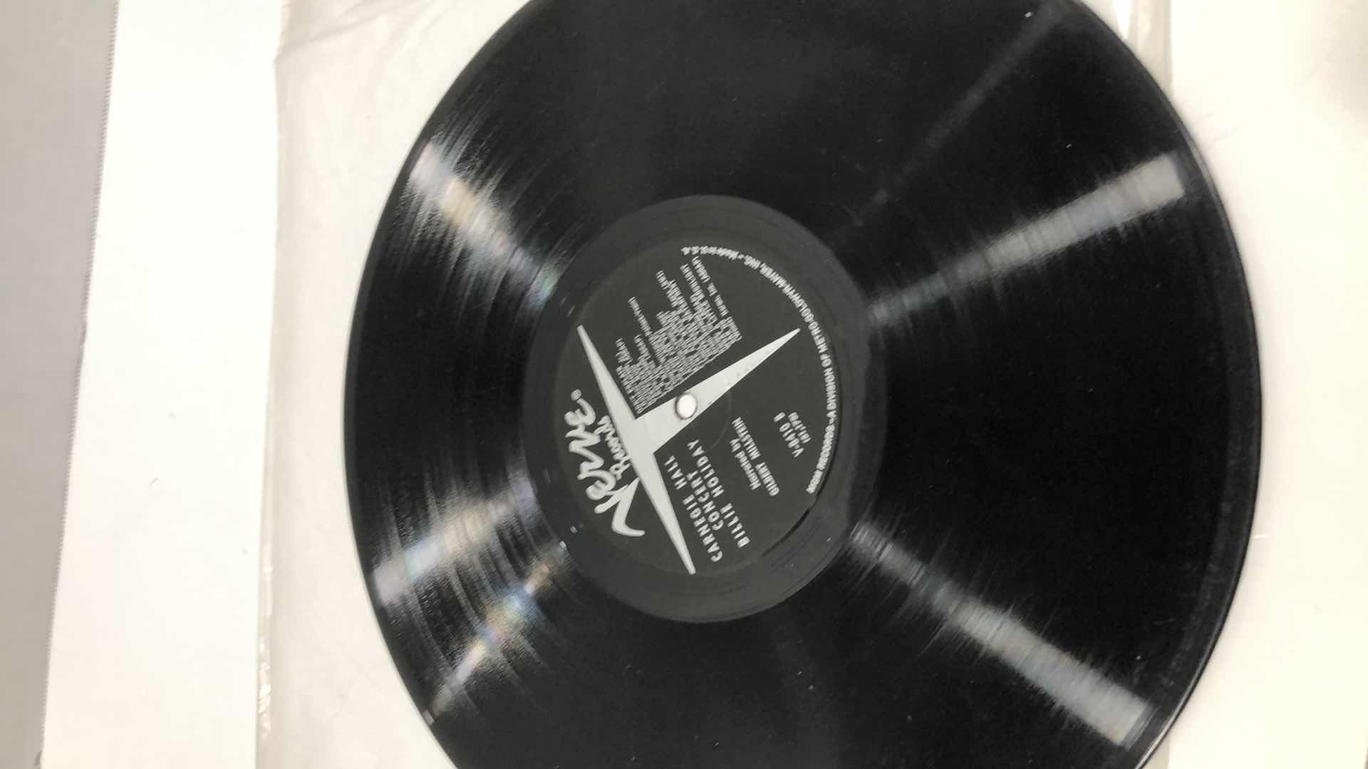 Photo 1 of BILLIE HOLIDAY CARNEGIE HALL CONCERT RECORD ALBUM