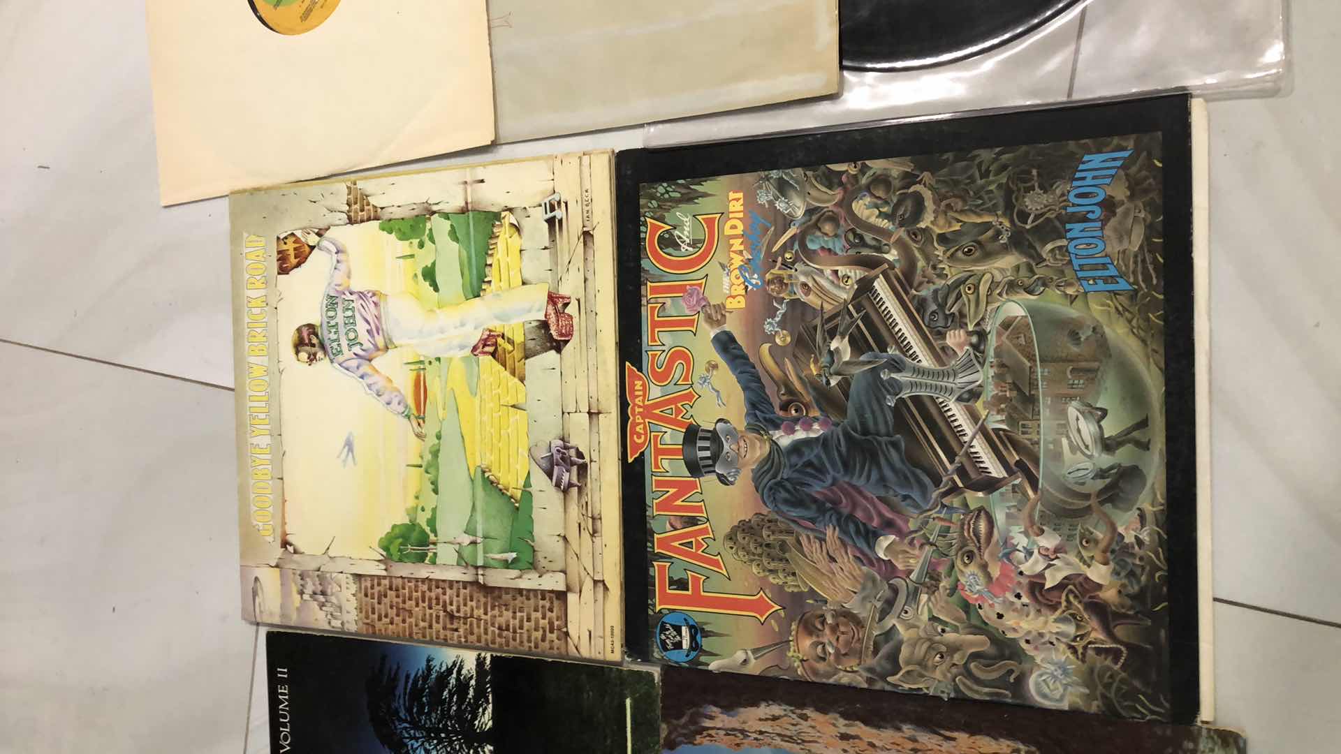 Photo 1 of ELTON JOHN RECORD ALBUMS