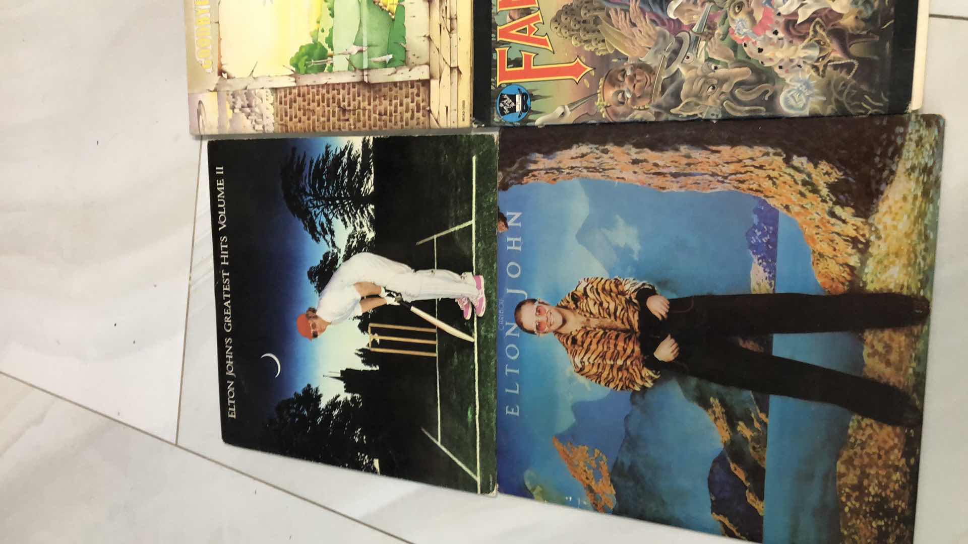 Photo 1 of ELTON JOHN RECORD ALBUMS