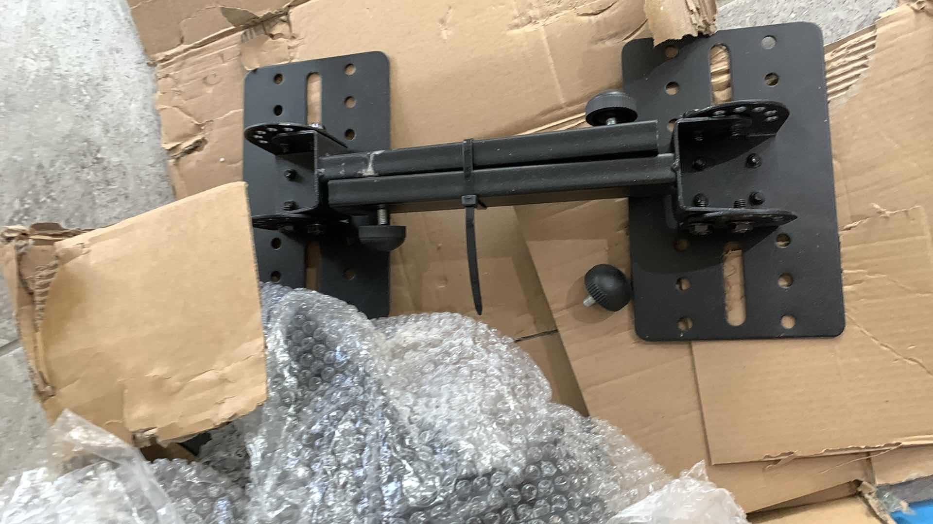 Photo 1 of 2-MONITOR STANDS AND A TV WALL MOUNT