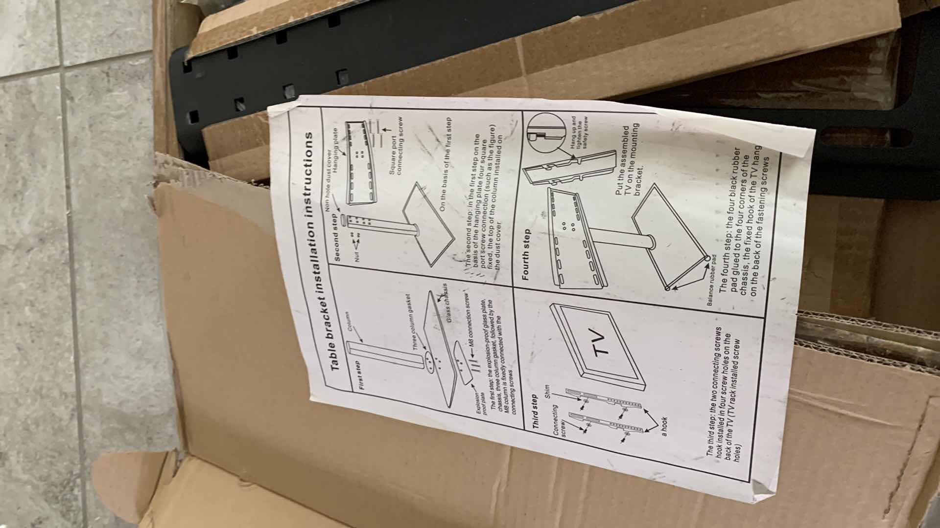 Photo 1 of 2-MONITOR STANDS AND A TV WALL MOUNT