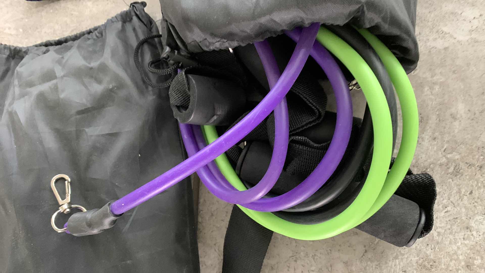 Photo 1 of EXERCISE ITEMS AND A SKATEBOARD