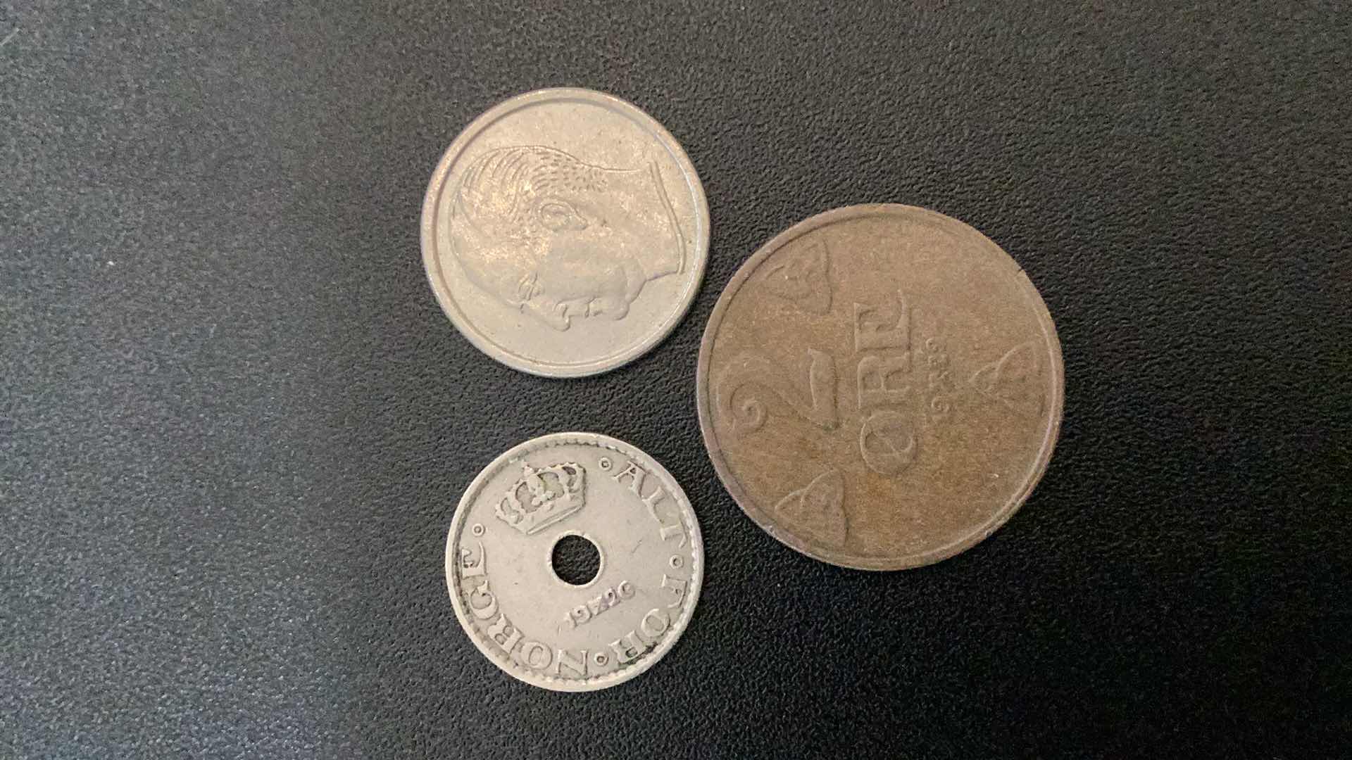 Photo 1 of 3 COLLECTIBLE COINS - NORWAY 1926; 1929, 1962