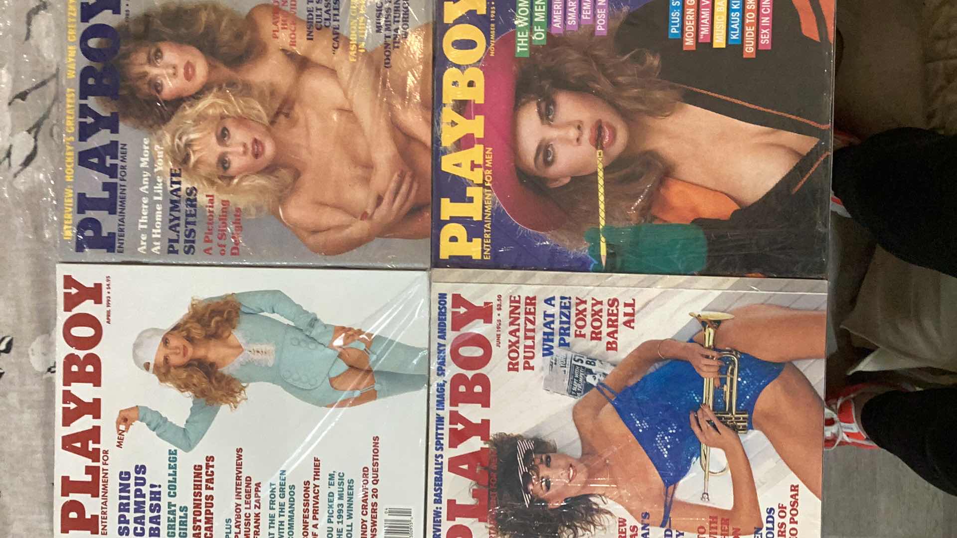 Photo 1 of 4 PLAYBOY MAGAZINES