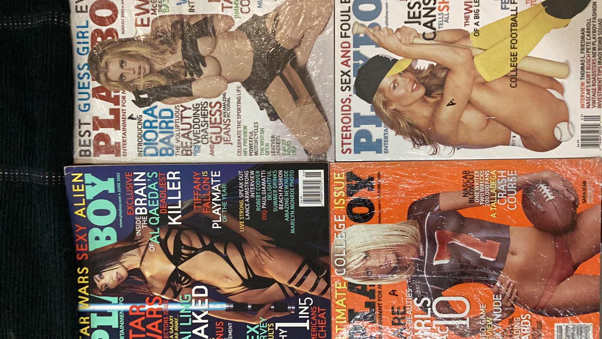 Photo 1 of 4 PLAYBOY MAGAZINES