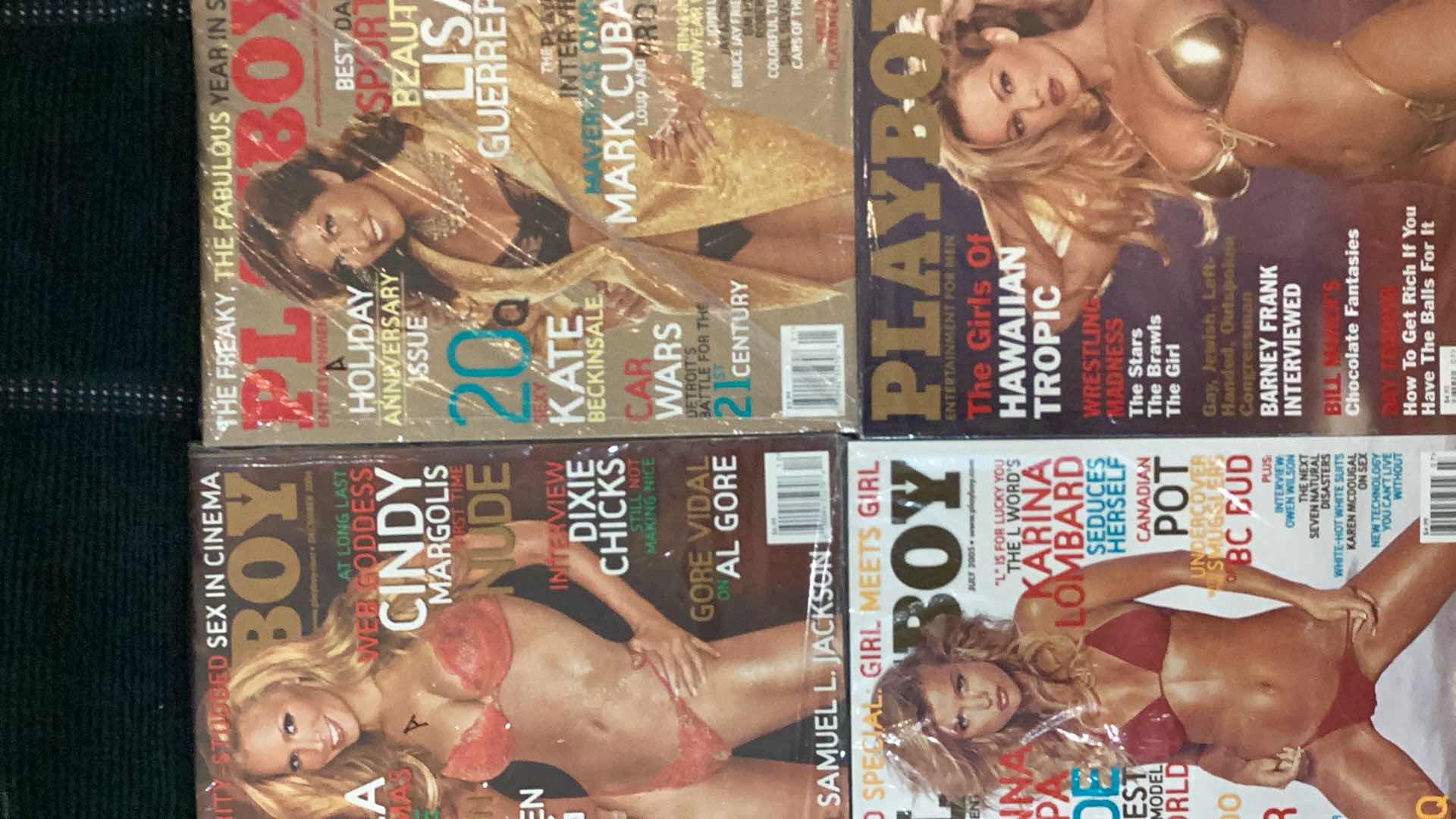 Photo 1 of 4 PLAYBOY MAGAZINES