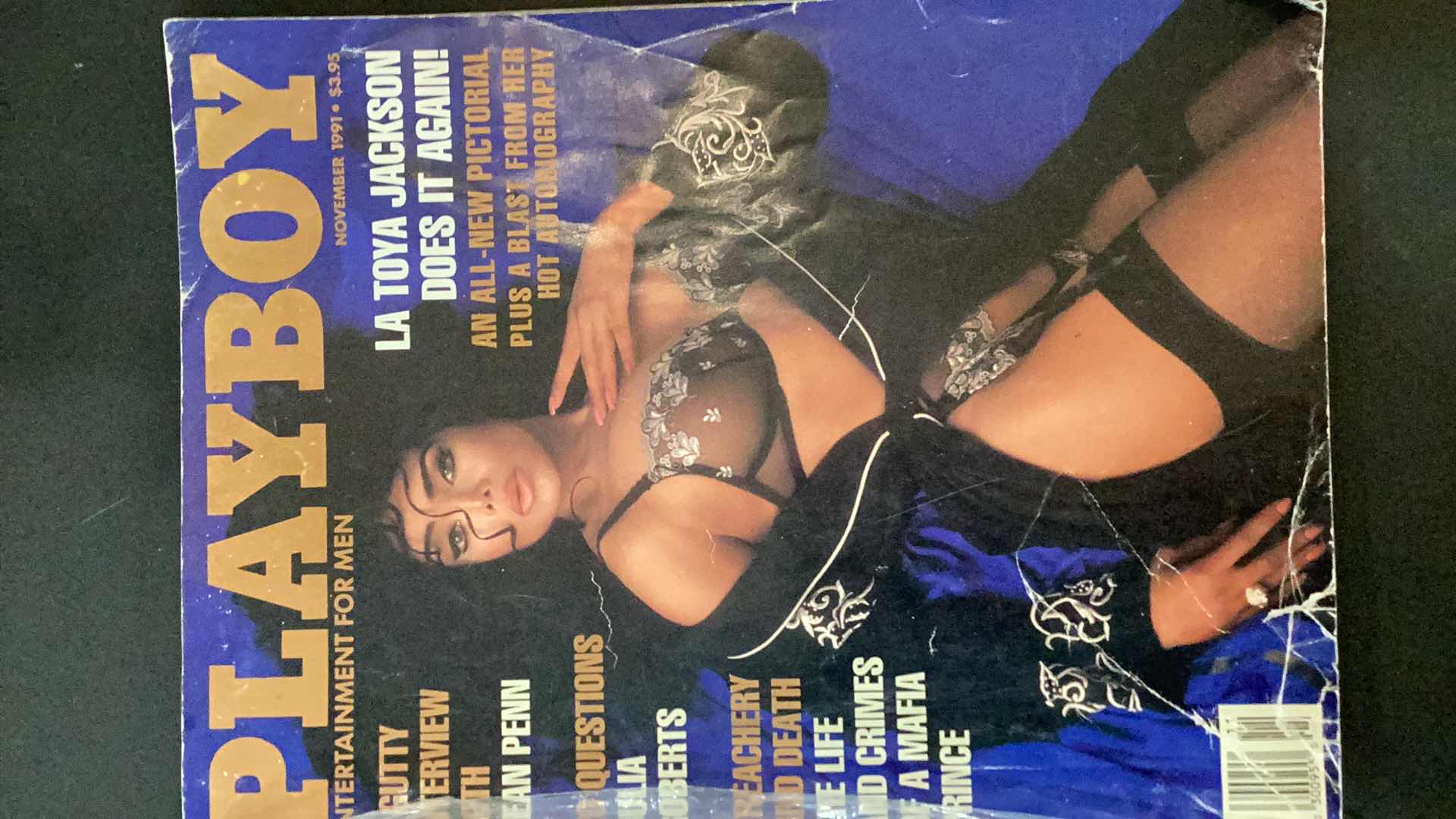 Photo 1 of 2 ADULT MAGAZINES - PENTHOUSE AND PLAYBOY LA TOYA JACKSON
