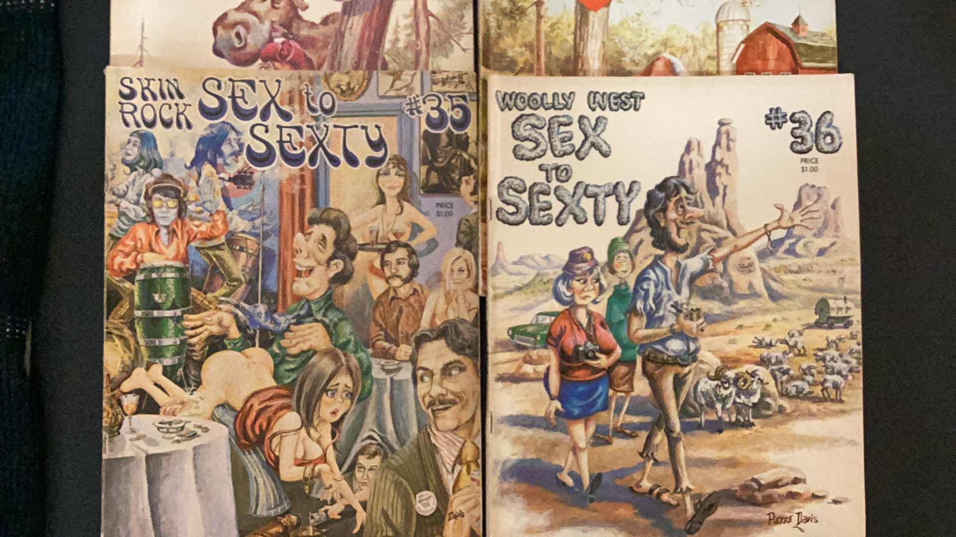 Photo 1 of 6 VINTAGE SEX TO SEXTY ADULT THEMED MAGAZINES