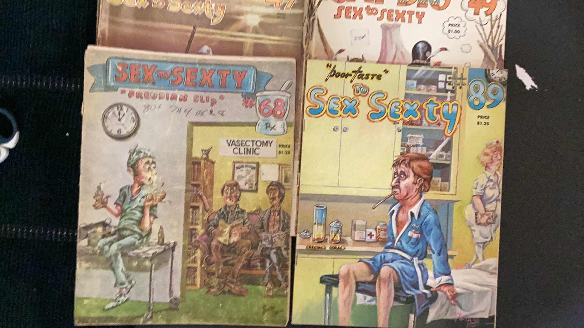 Photo 3 of 6 VINTAGE SEX TO SEXTY ADULT THEMED MAGAZINES