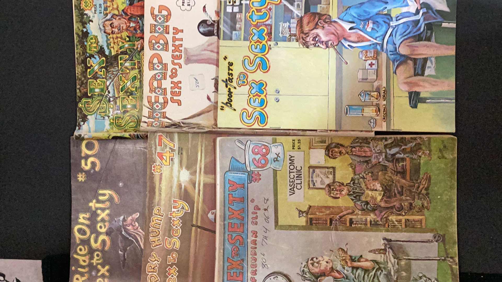 Photo 6 of 6 VINTAGE SEX TO SEXTY ADULT THEMED MAGAZINES