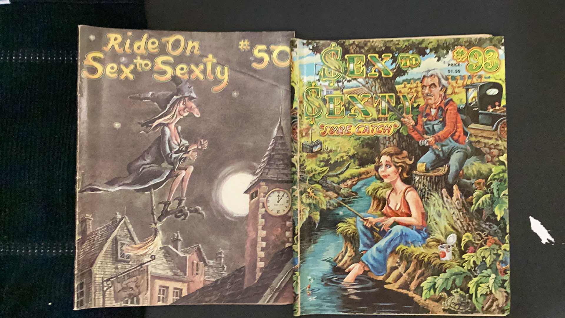 Photo 5 of 6 VINTAGE SEX TO SEXTY ADULT THEMED MAGAZINES